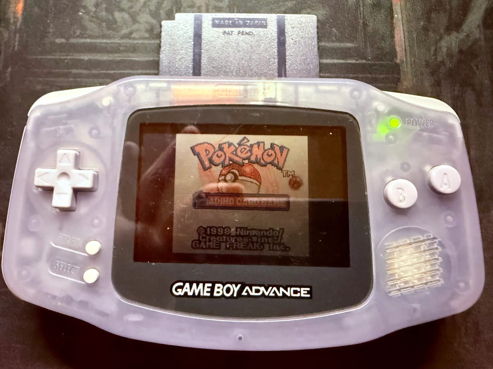 Nintendo Game Boy Advance Console System Model # AGB-001