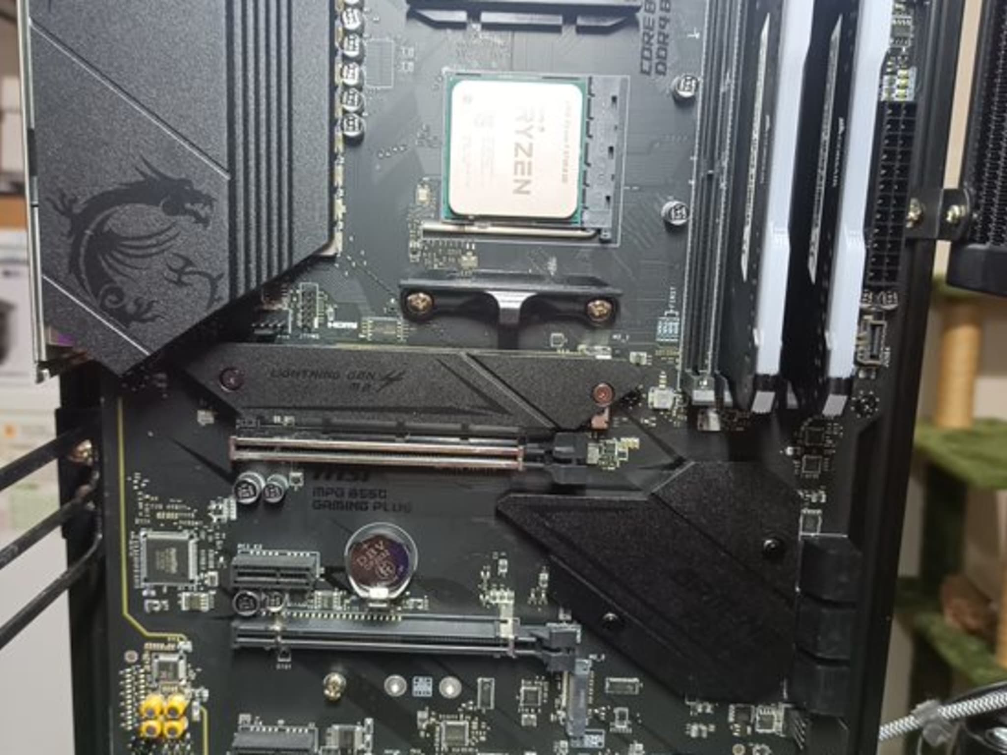 CPU Ryzen7 5700X3D B550GAMING PLUS DDR4 32GB Amazon.com: MSI MPG B550 GAMING PLUS Gaming Motherboard (AMD
