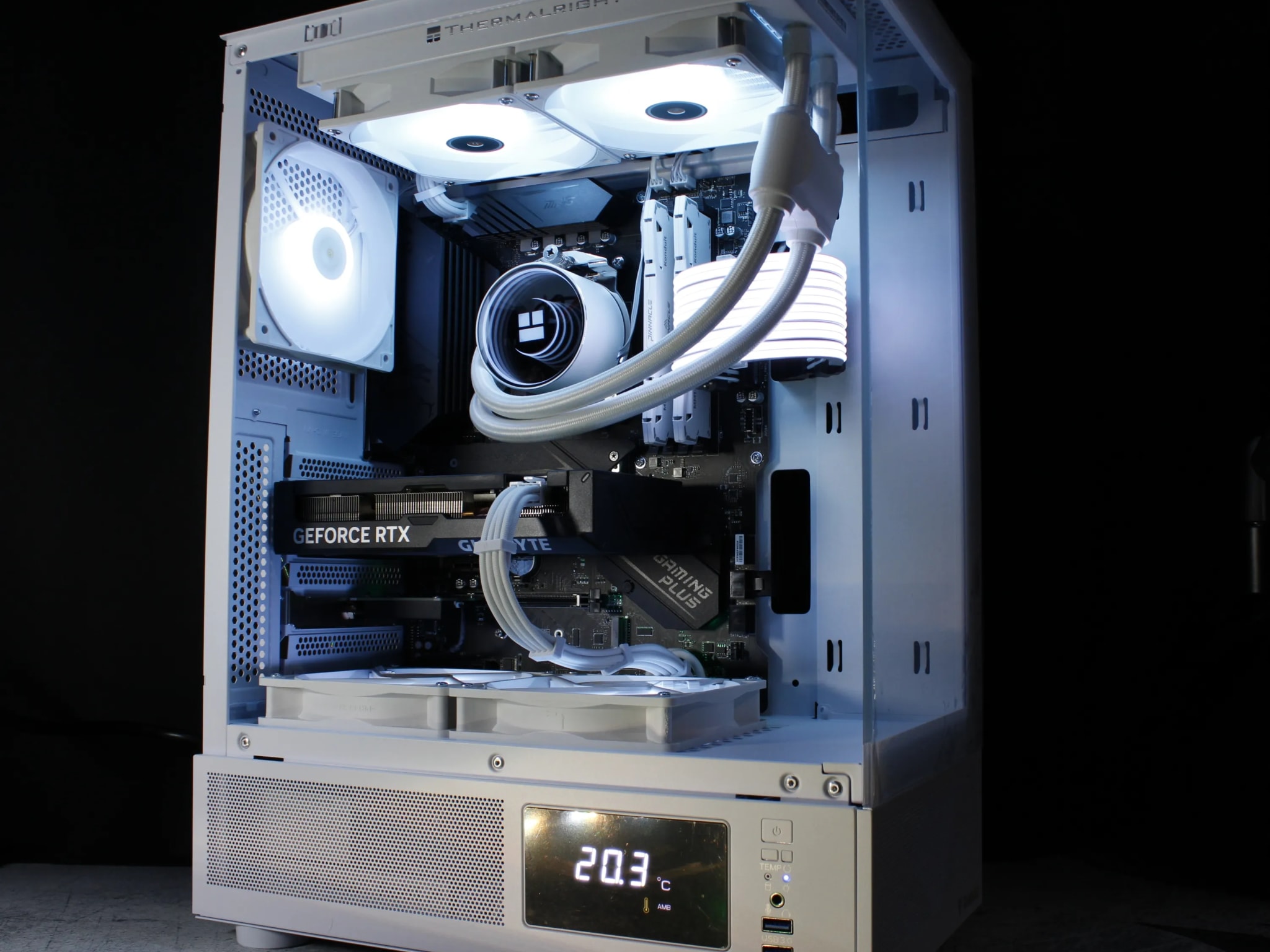 🤍White Gaming PC |RTX 4060 TI|Ryzen 7|1TB SSD| | Jawa