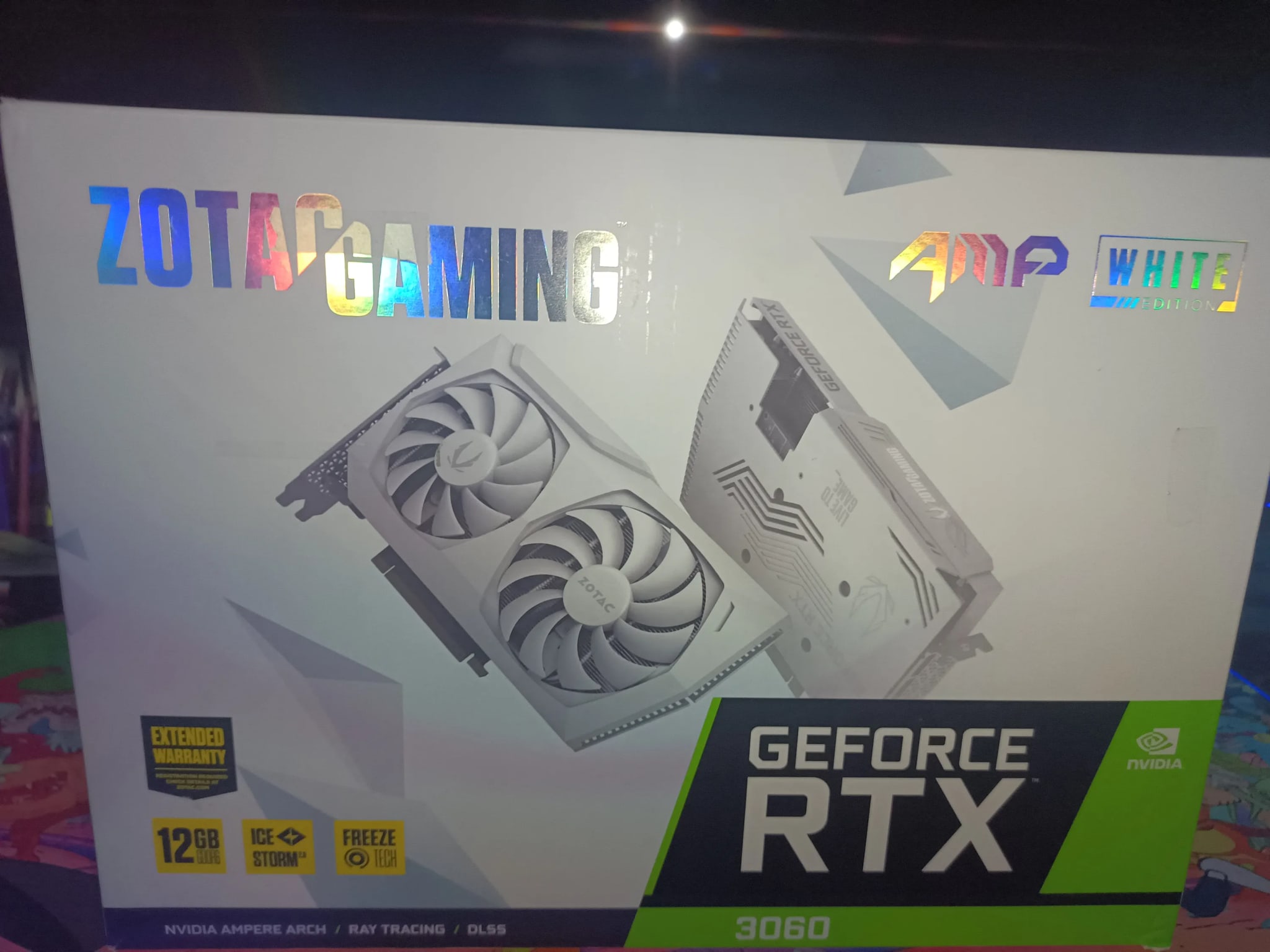 ZOTAC GeForce RTX 3060 Ti White ★中古 ZOTAC GAMING GeForce RTX 3060 AMP White Edition | Jawa