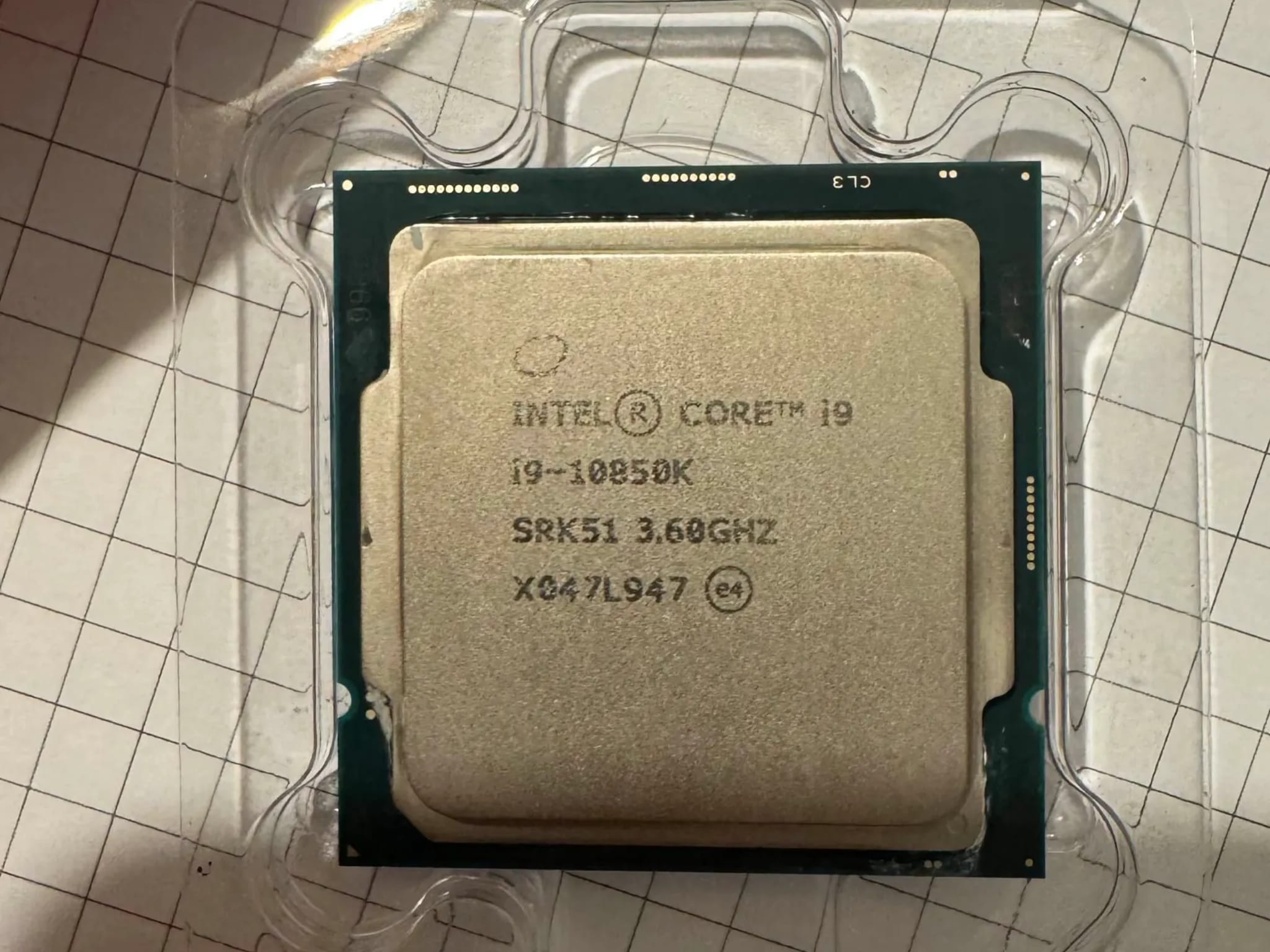 Intel　core i7 10700K　ジャンク ジャック】 Intel Core i7-10700K LGA1200 中古pc解体ジャンク品！