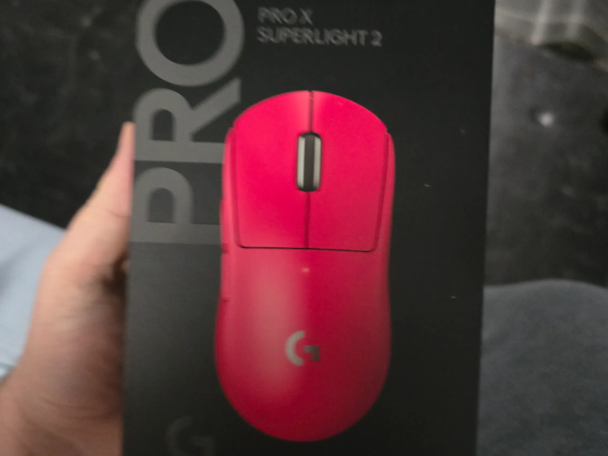 Logitech PRO X SUPERLIGHT 2 ピンク 中古 Logitech G PRO X SUPERLIGHT 2 LIGHTSPEED Lightweight