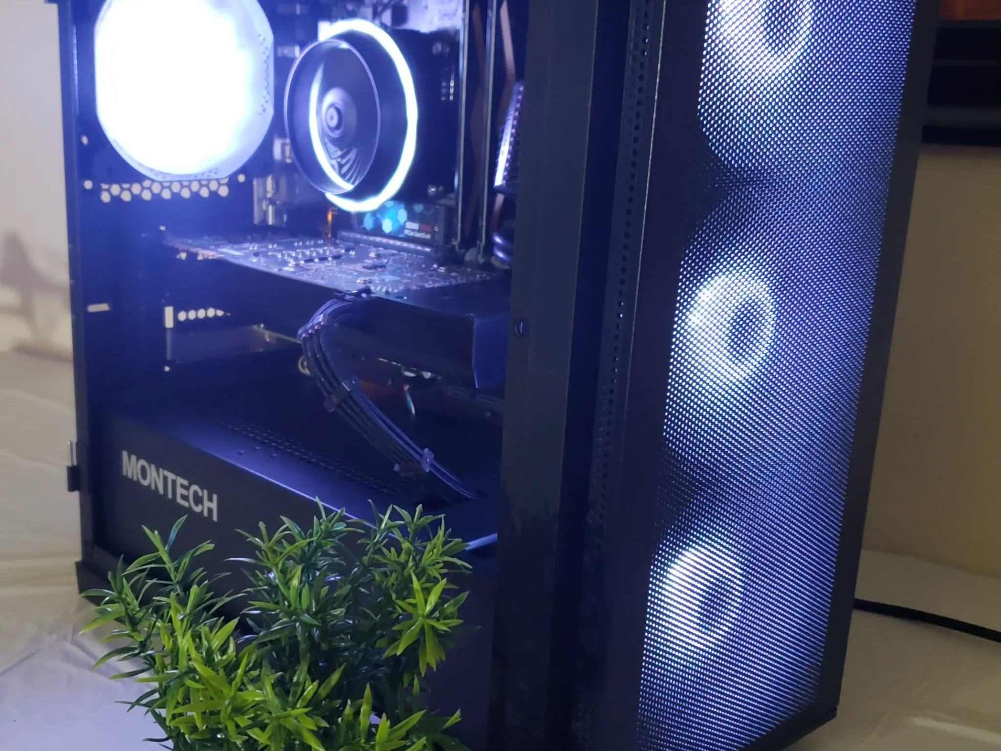 ゲーミングPC i5 9400 GTX1070 各種FPSゲーム快適 紫色LED