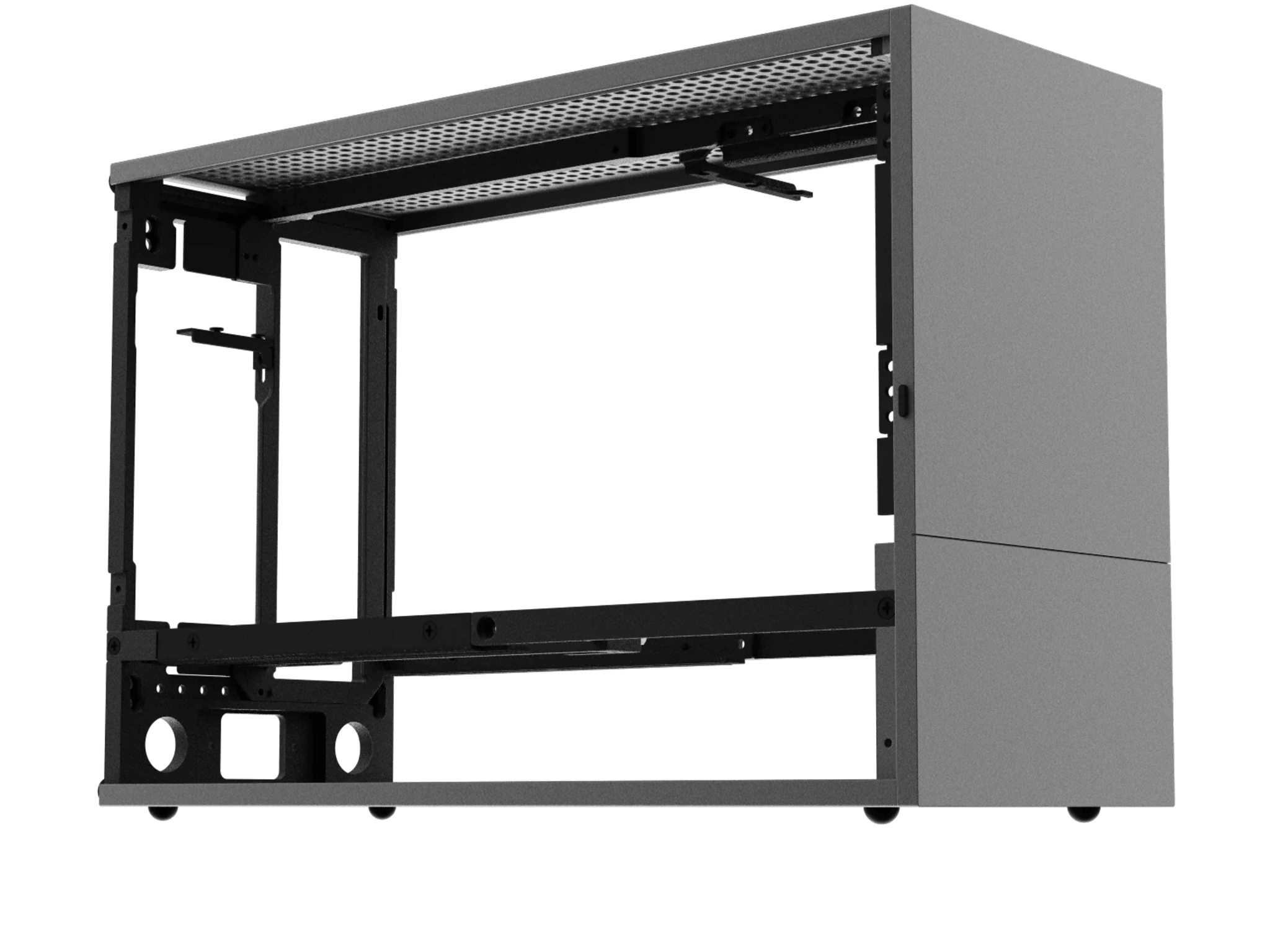 FormD T1 Sandwich kit, version 2.1 - Titanium w/ black sides