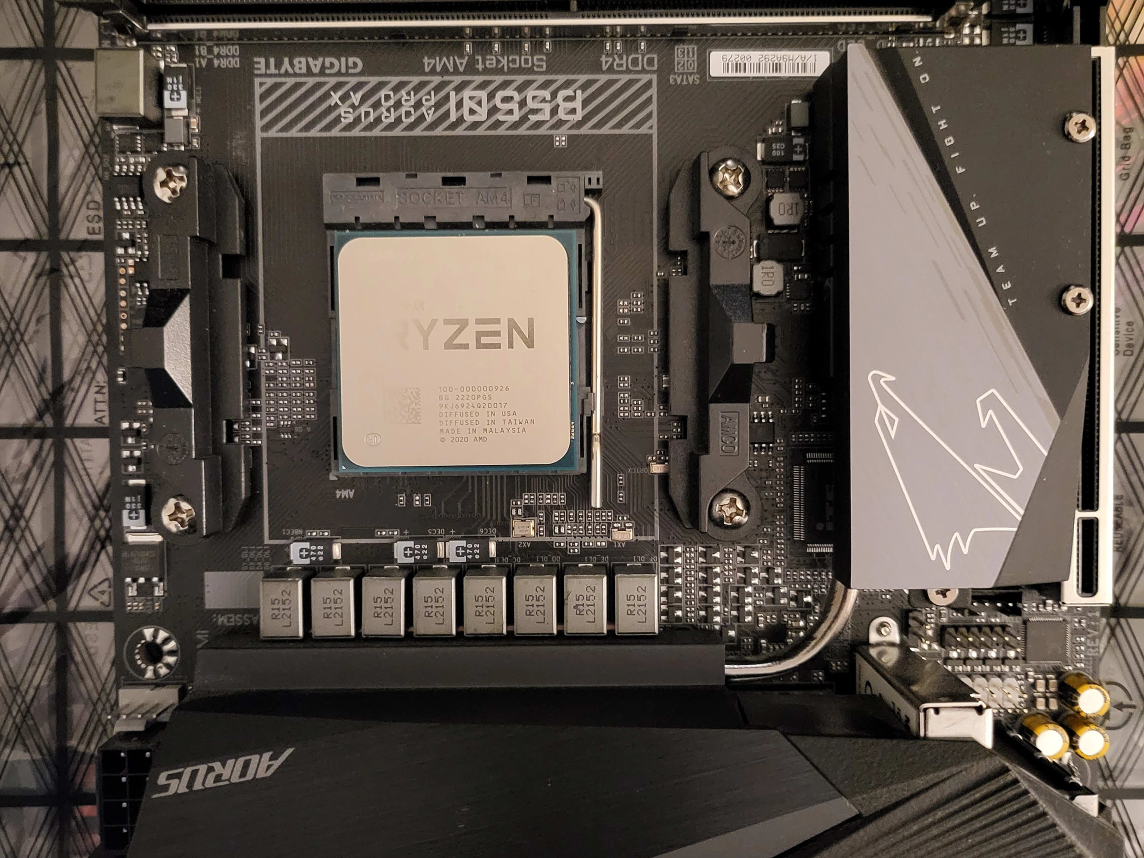 B550iマザーボード + Ryzen 7 5700X + 32GB RAM 5700X + B550I + 32GB DDR4 3600 | Jawa