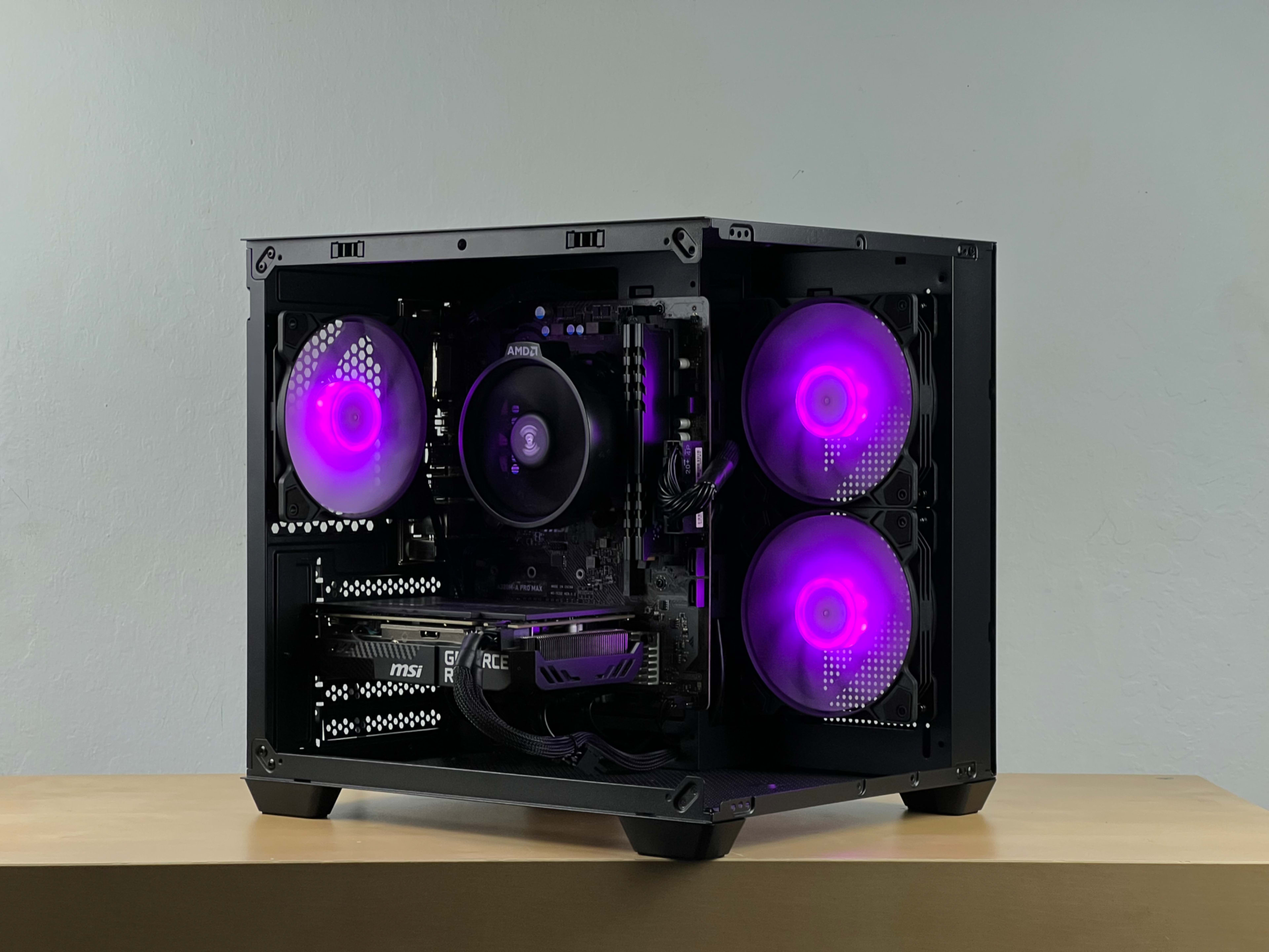 Clean Black Gaming PC | RTX 3060 | Ryzen 5 3600 | 500GB SSD