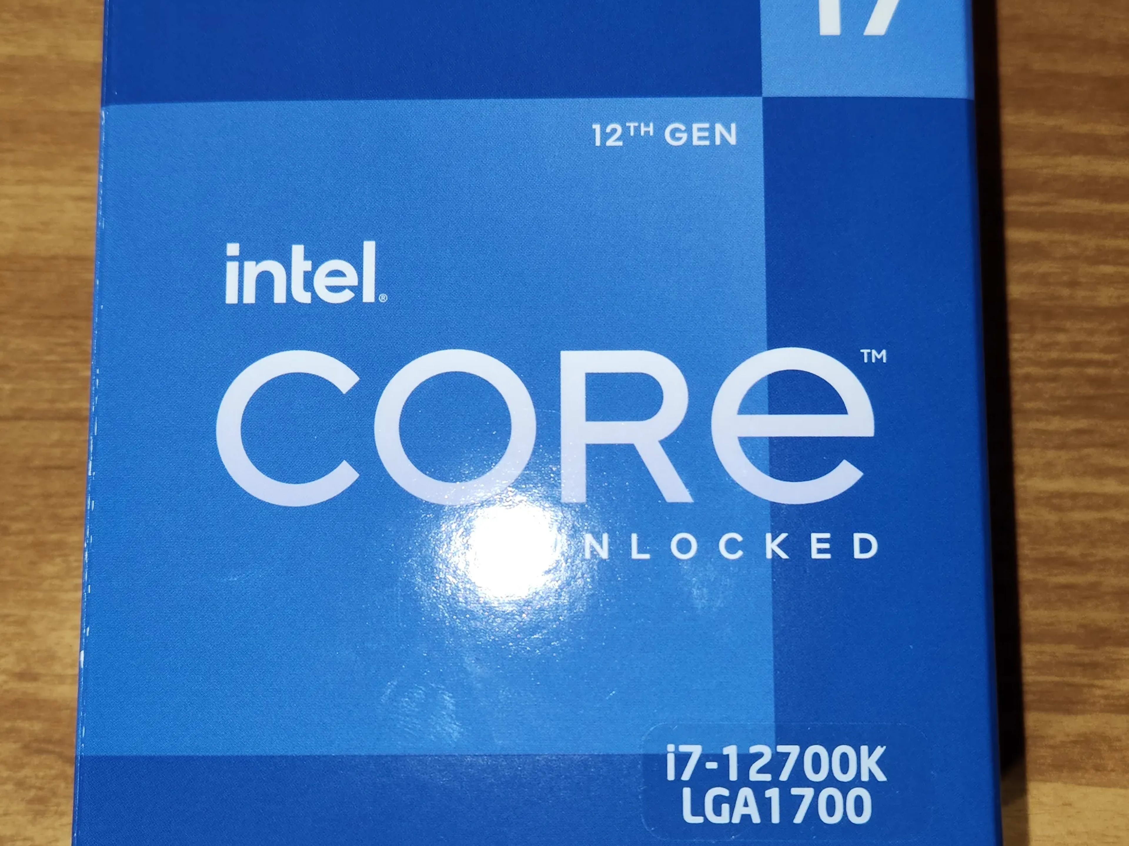 OPEN BOX Intel Core i7-12700K 12th Gen Alder Lake 12 Core