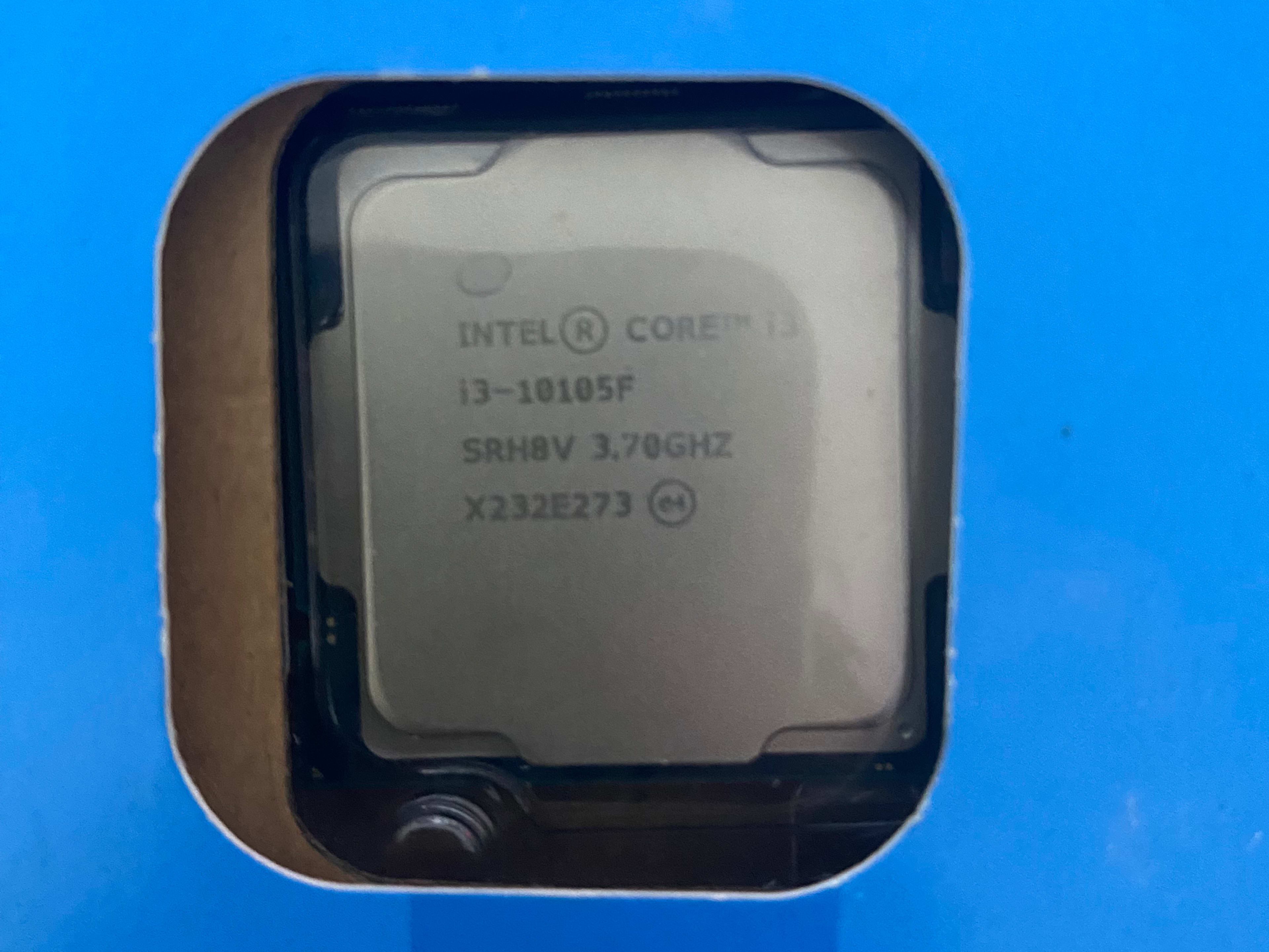 CPU Intel Core i3-10105F LGA1200 Intel Core i3 Gen 10 I3-10105F 3.70 GHz Comet Lake SRH8V