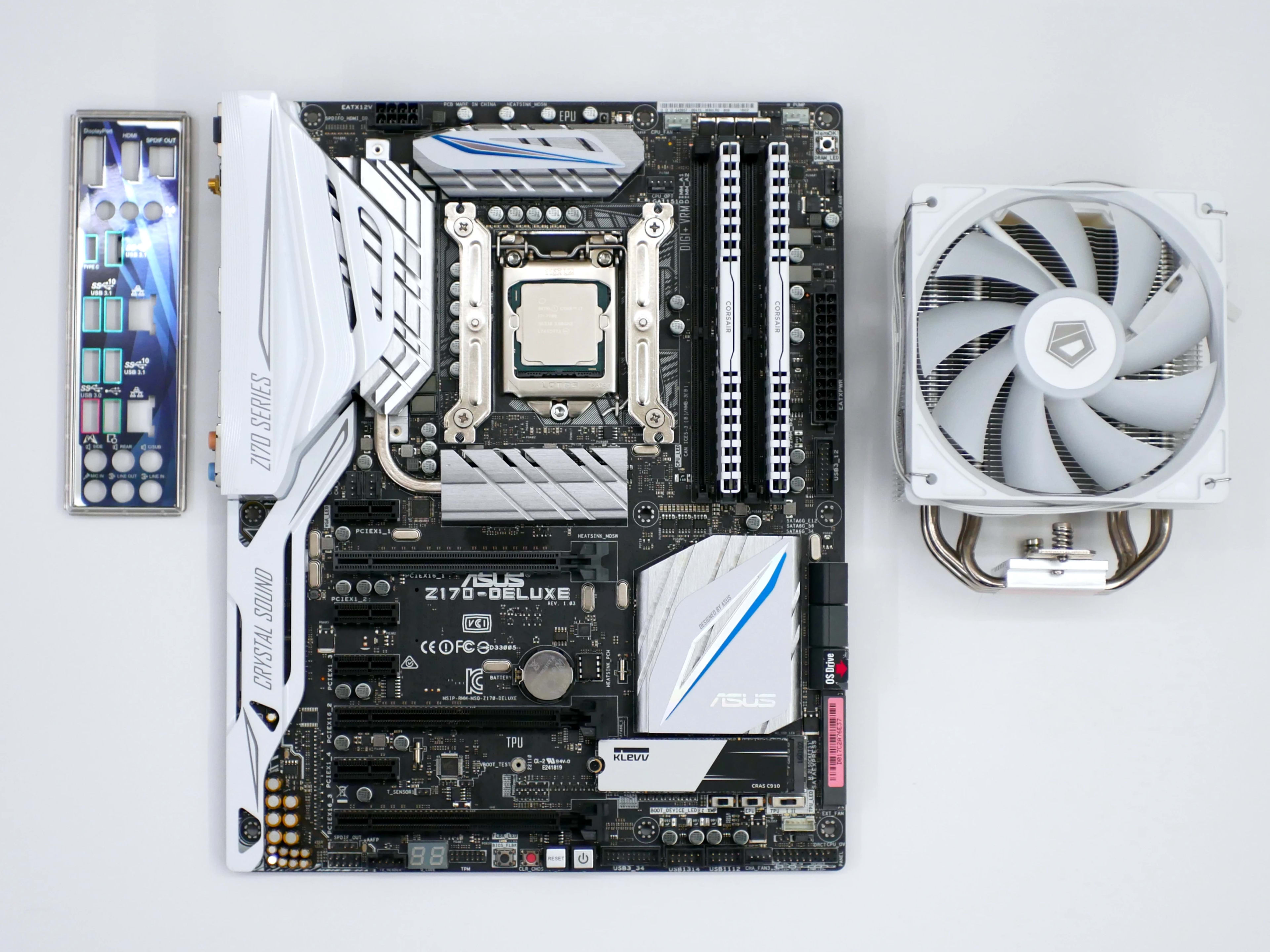 i7 8700K 16GB Crucial Ballistix DDR4 and MSI MPG Z390 Gaming