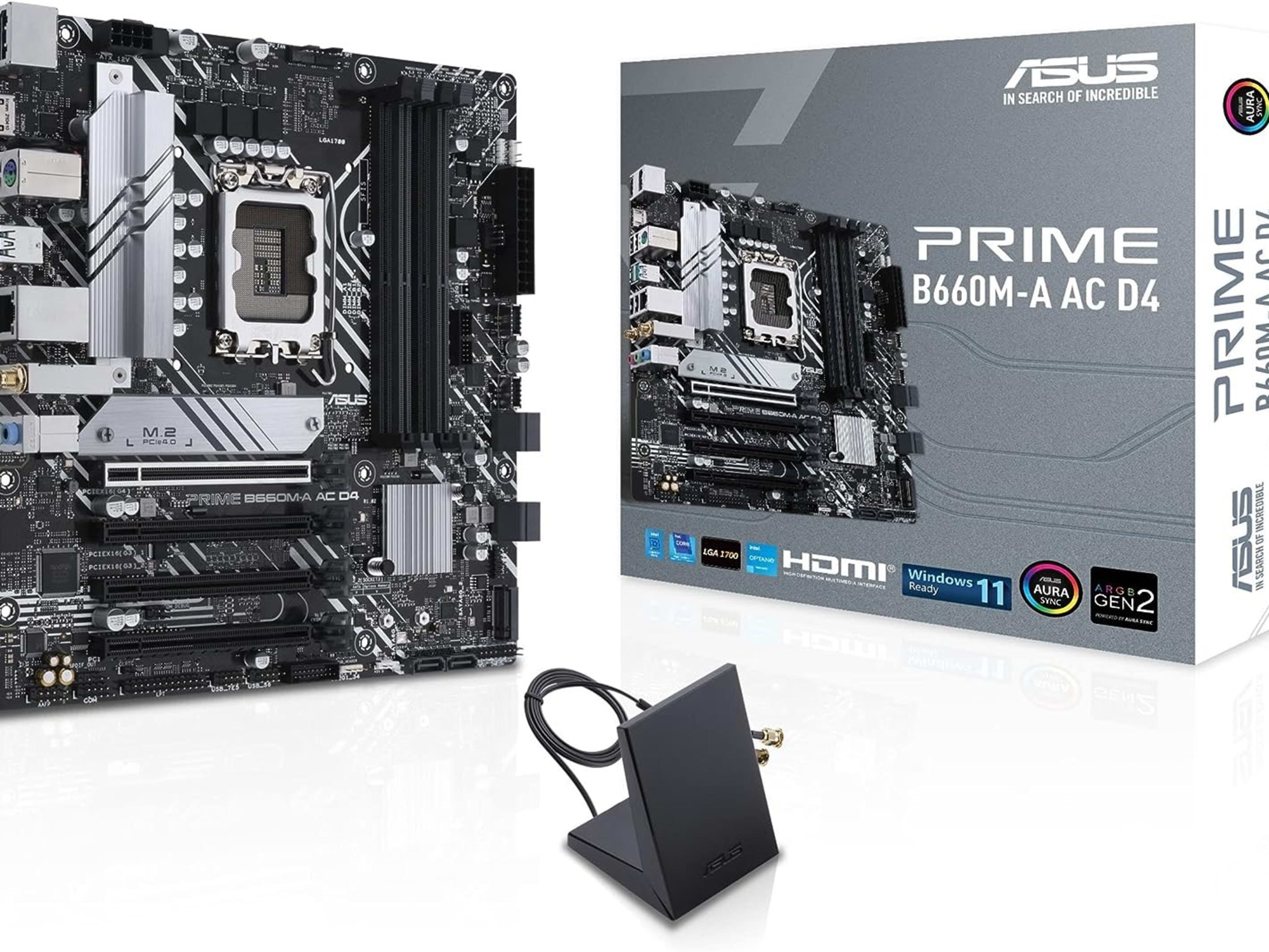 ASUS PRIME B660M-A D4+ i7-12700セット　中古品 ASUS PRIME B660M-A D4+ i7-12700セット 中古品（CPU マザボ