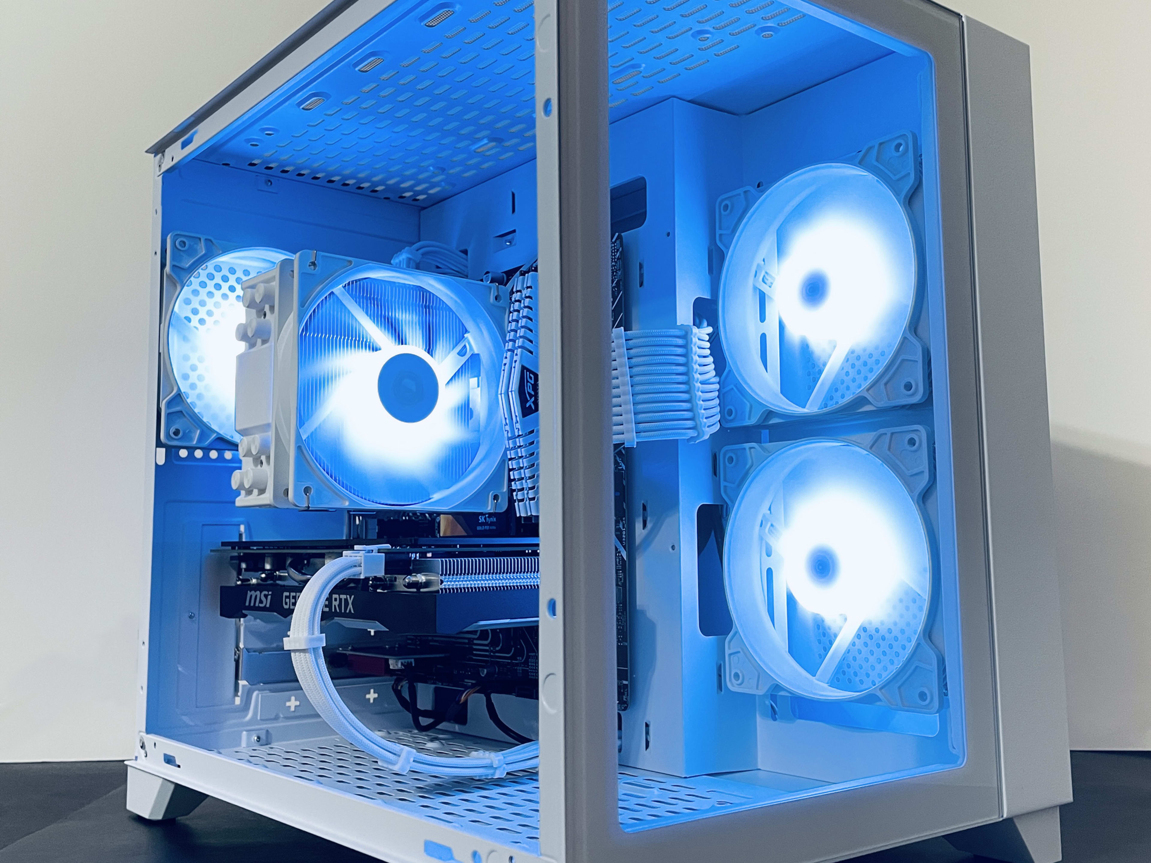 ❄️White Gaming PC w RGB - i3 12gen ○ 16GB RAM ○ 1TB SSD
