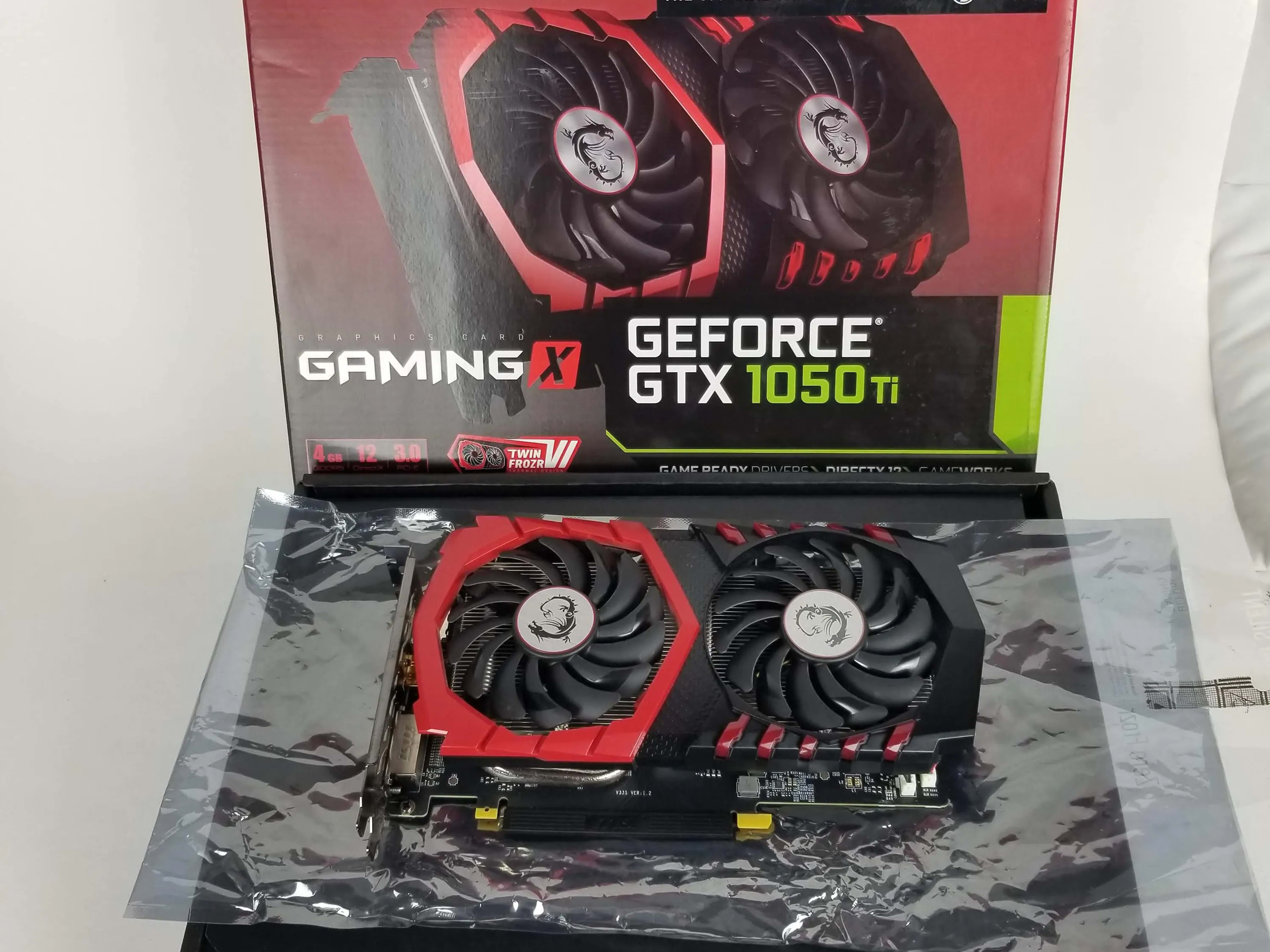 MSI NVIDIA GeForce GTX 1050 TI 4GB GDDR5 Graphics Card | Jawa