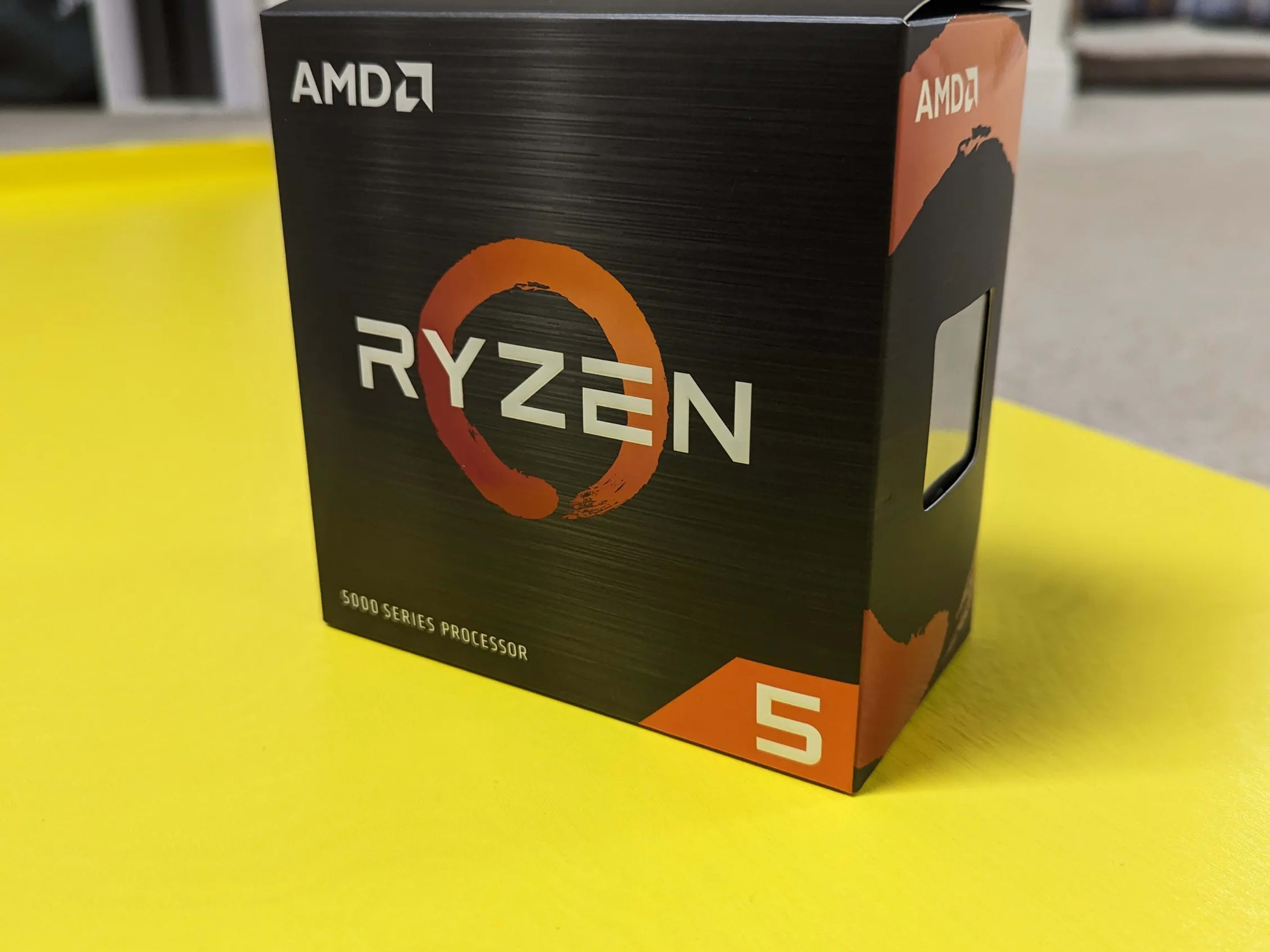 AMD Ryzen 5 5600X CPU: 6 core 12 thread processor 4.6GHz Max