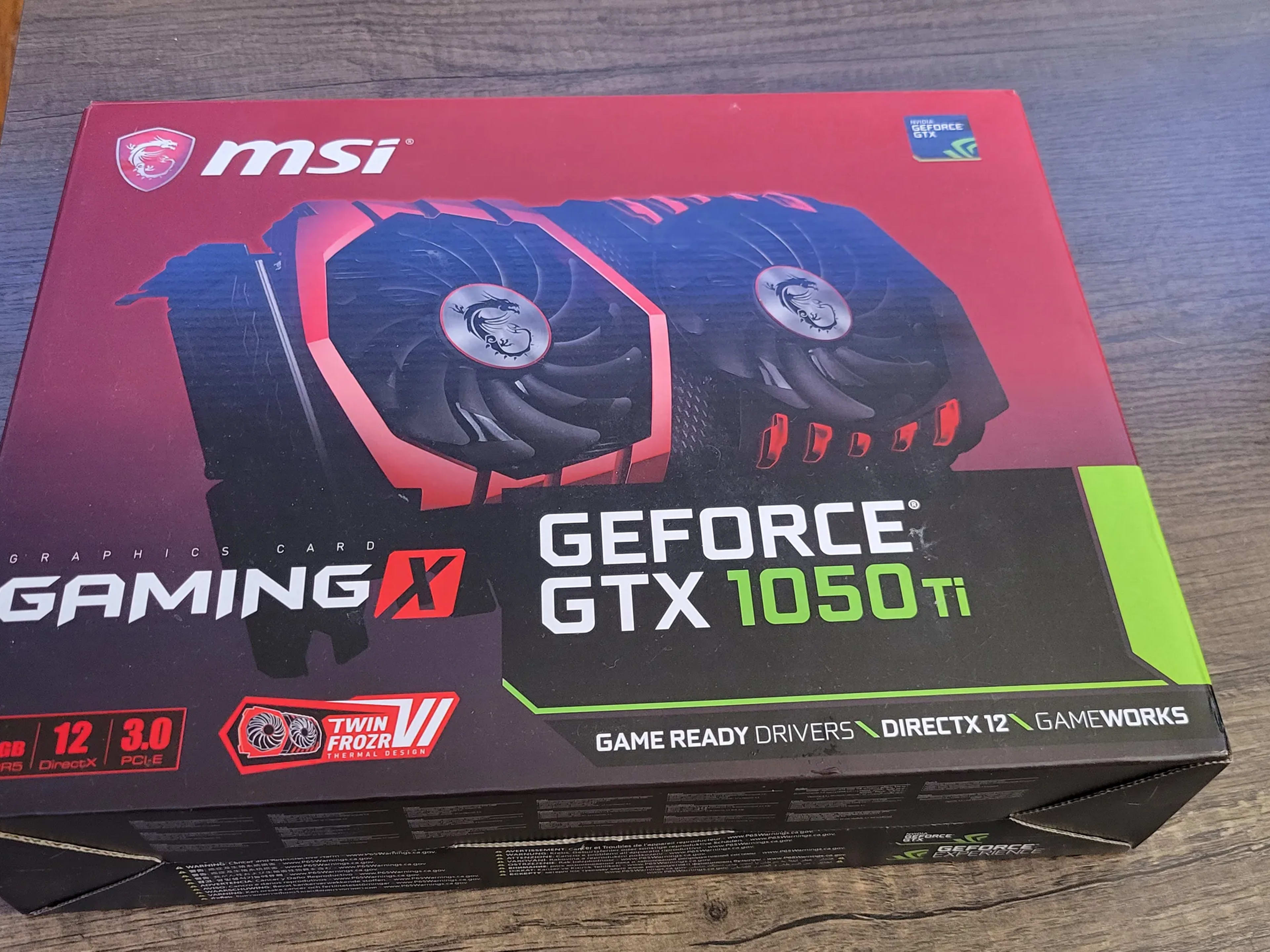 MSI GeForce GTX 1050 TI GAMING X 4GB | Jawa