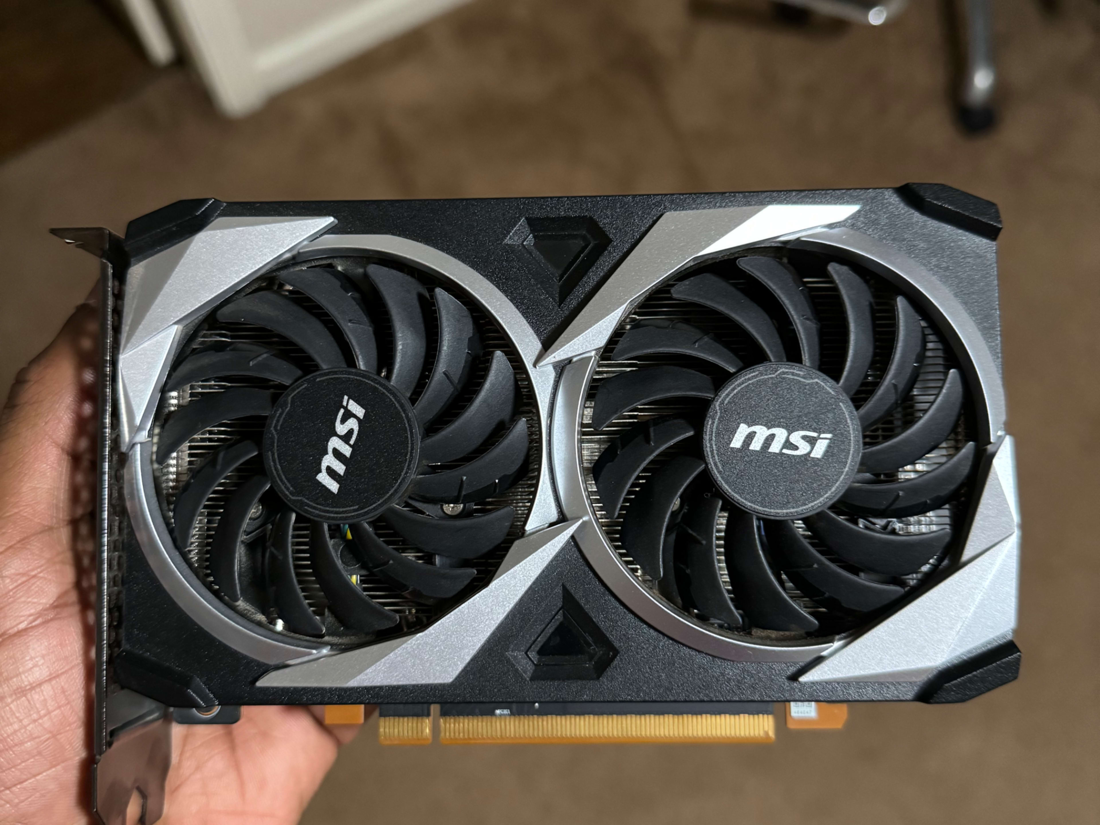 ジャンク扱い MSI RX 6500 XT 4GB OC Edition MSI Radeon RX