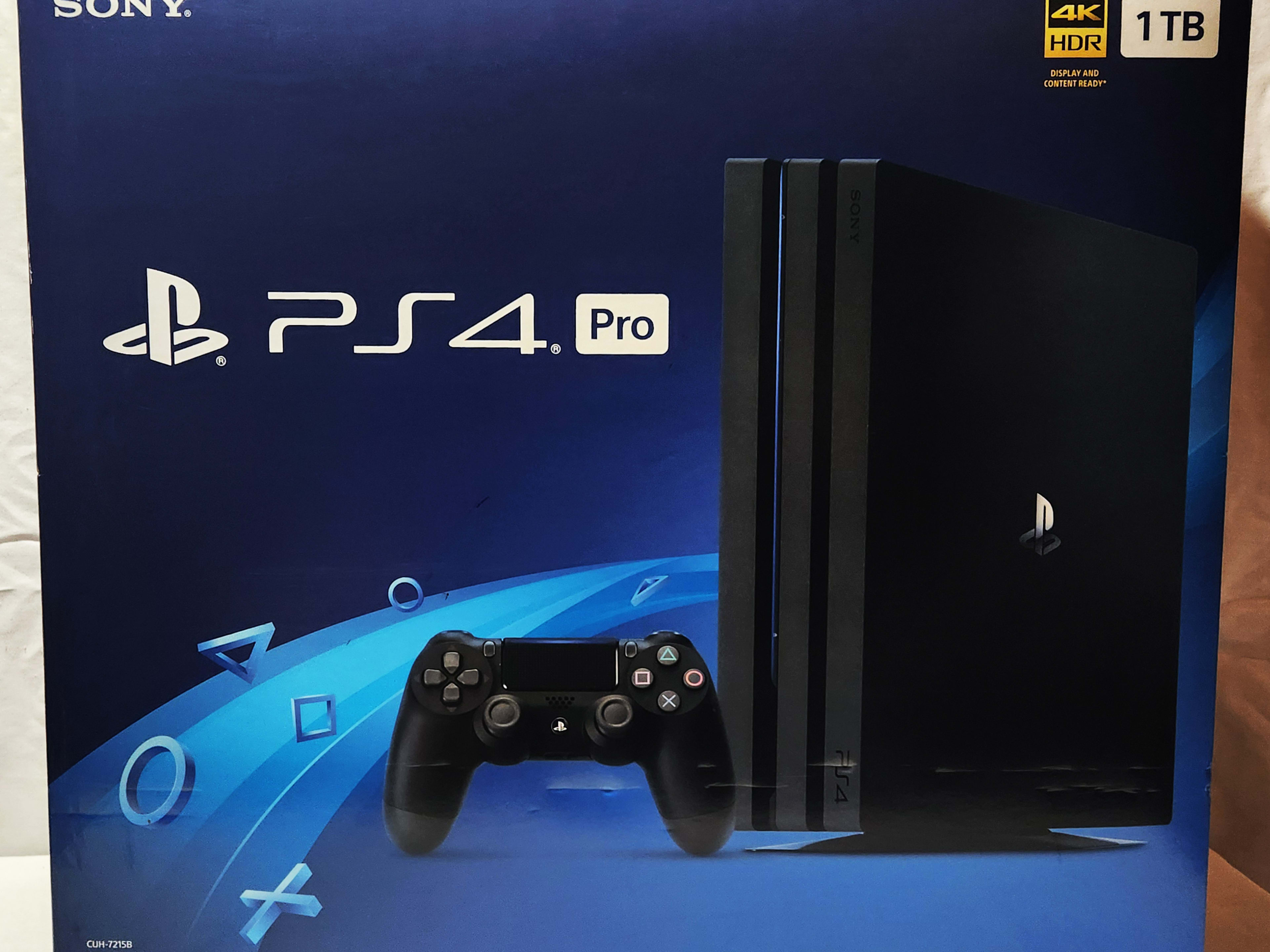 PlayStation4 - SONY PlayStation4 Pro MOTEL SONY PlayStation 4 PS4 Pro 1 TB Jet Black Console | eBay