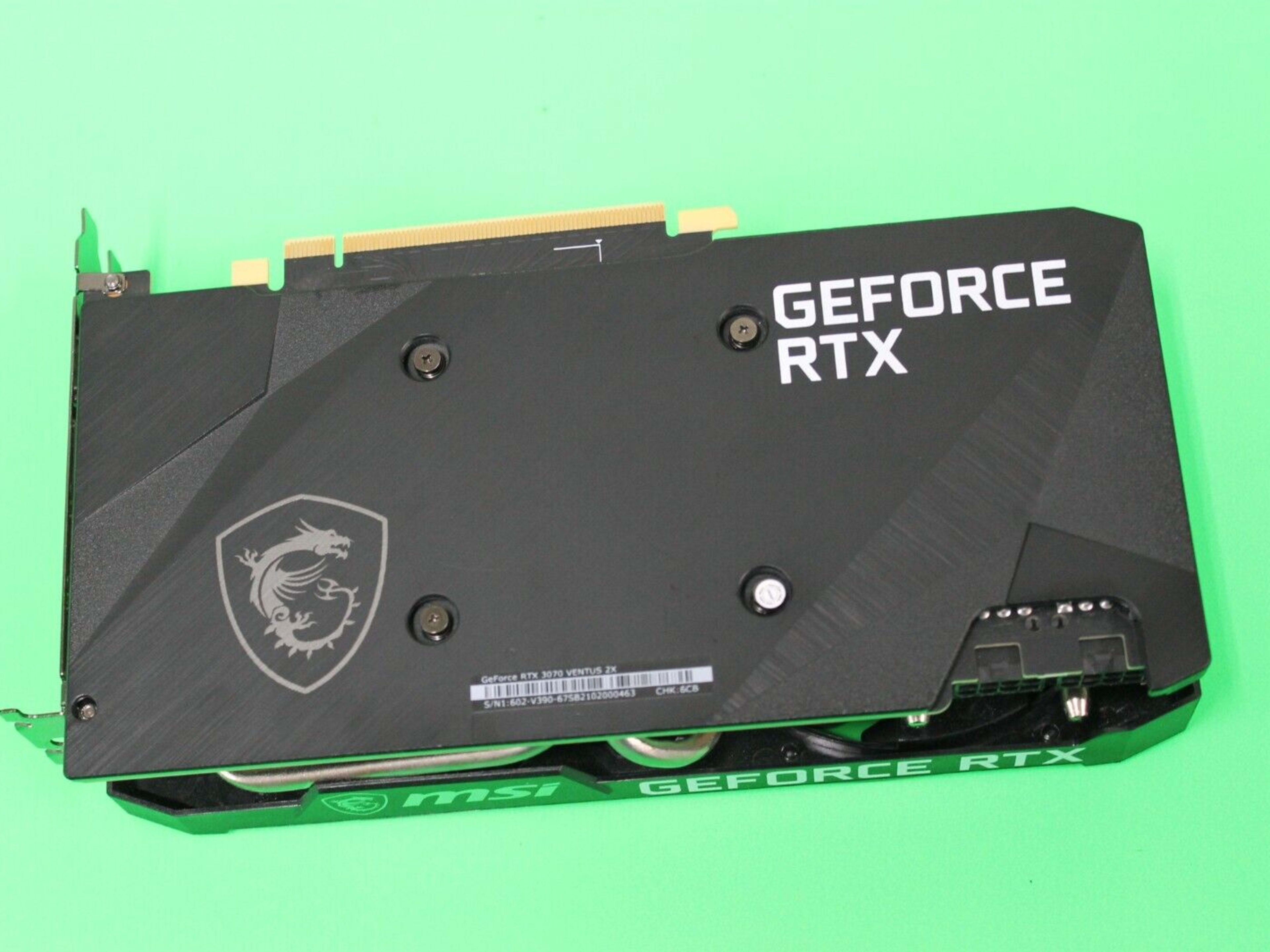 PCパーツ GEFORCE RTX 3070 (msi ventus 2x OC) GeForce RTX™ 3070 VENTUS 2X OC