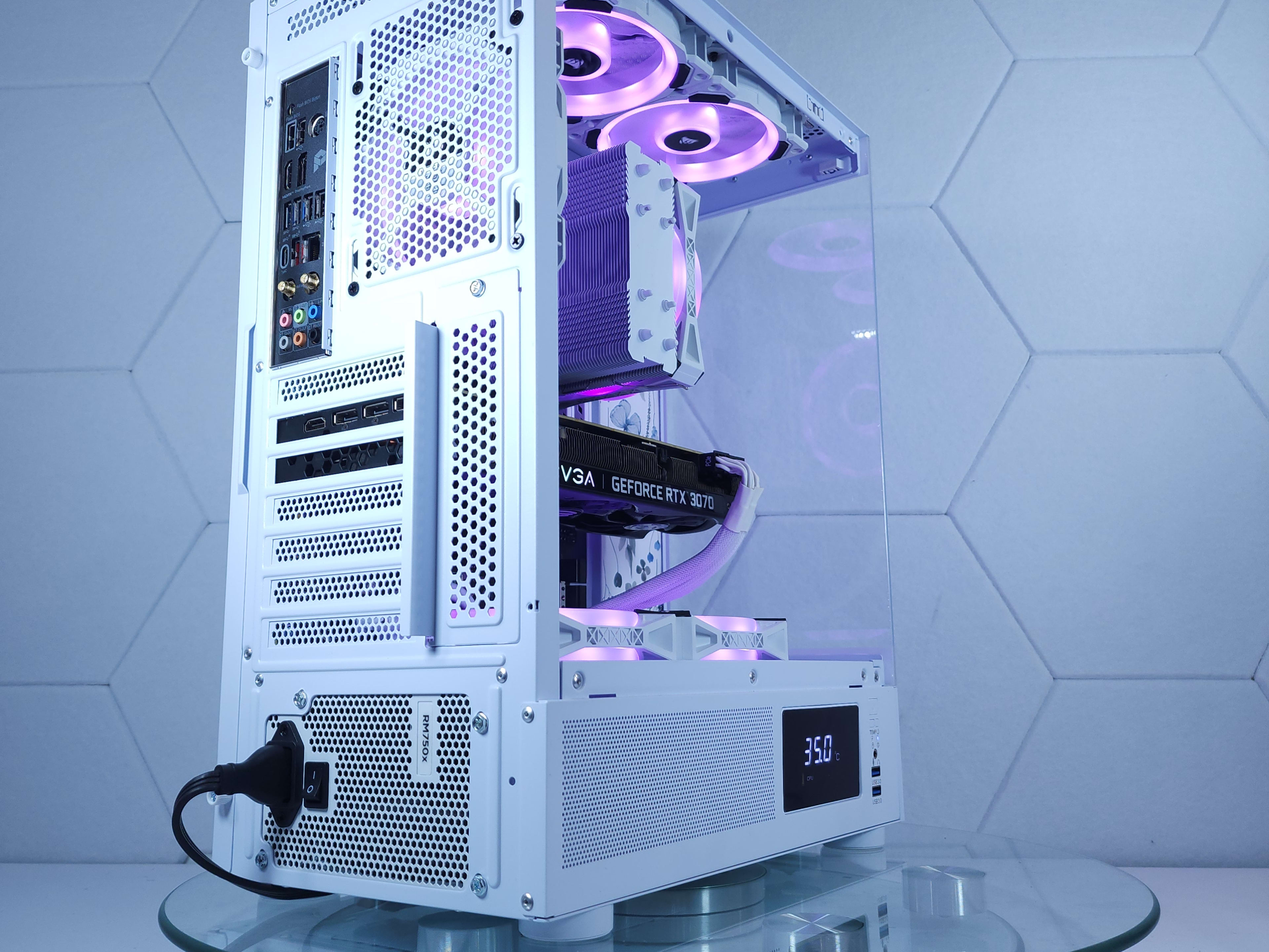 【真っ白NZXT自作PC】Core i5 RTX3070 32GB NVMe搭載 真っ白NZXT自作PC】Core i5 RTX3070 32GB NVMe搭載 NZXT H210
