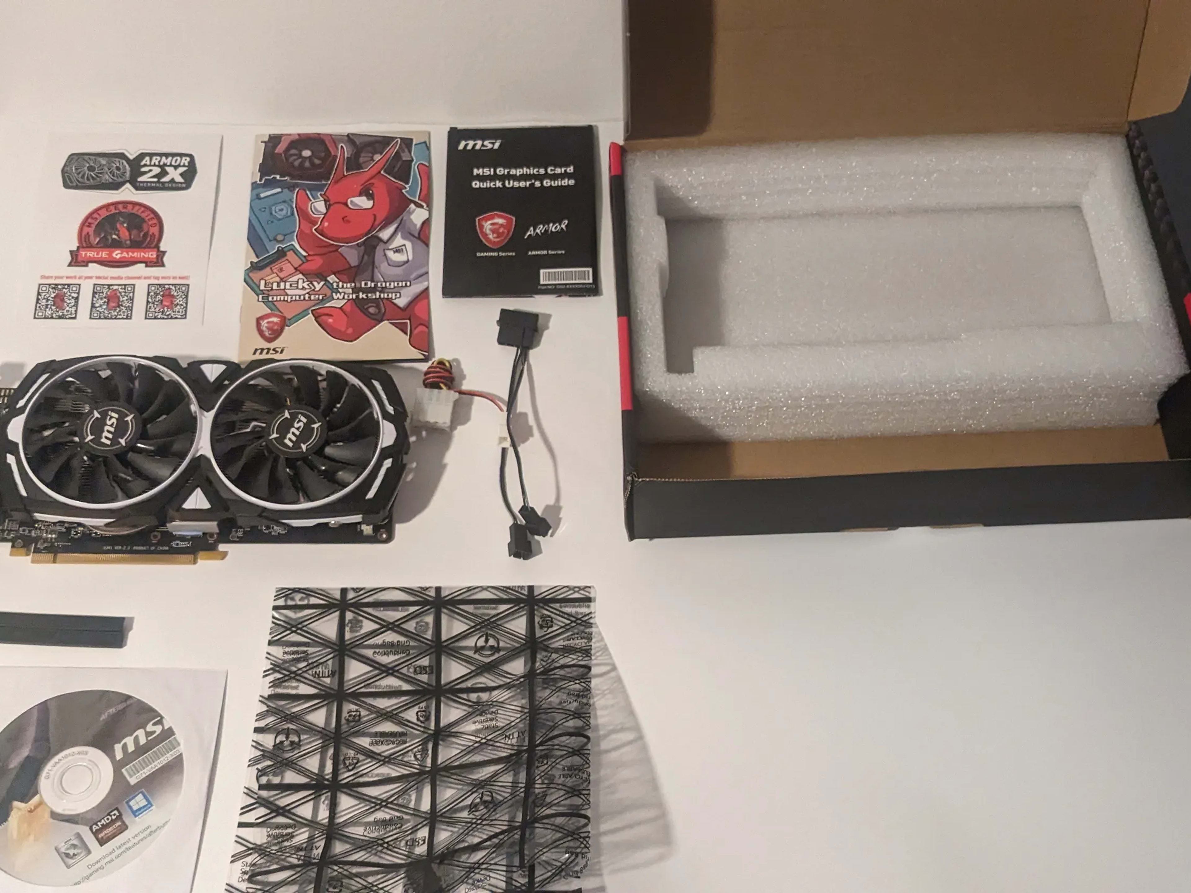 MSI RX 570 8GB ARMOR J ( 外箱付 ) Amazon | MSI Radeon RX 570 ARMOR 8G OC グラフィックスボード