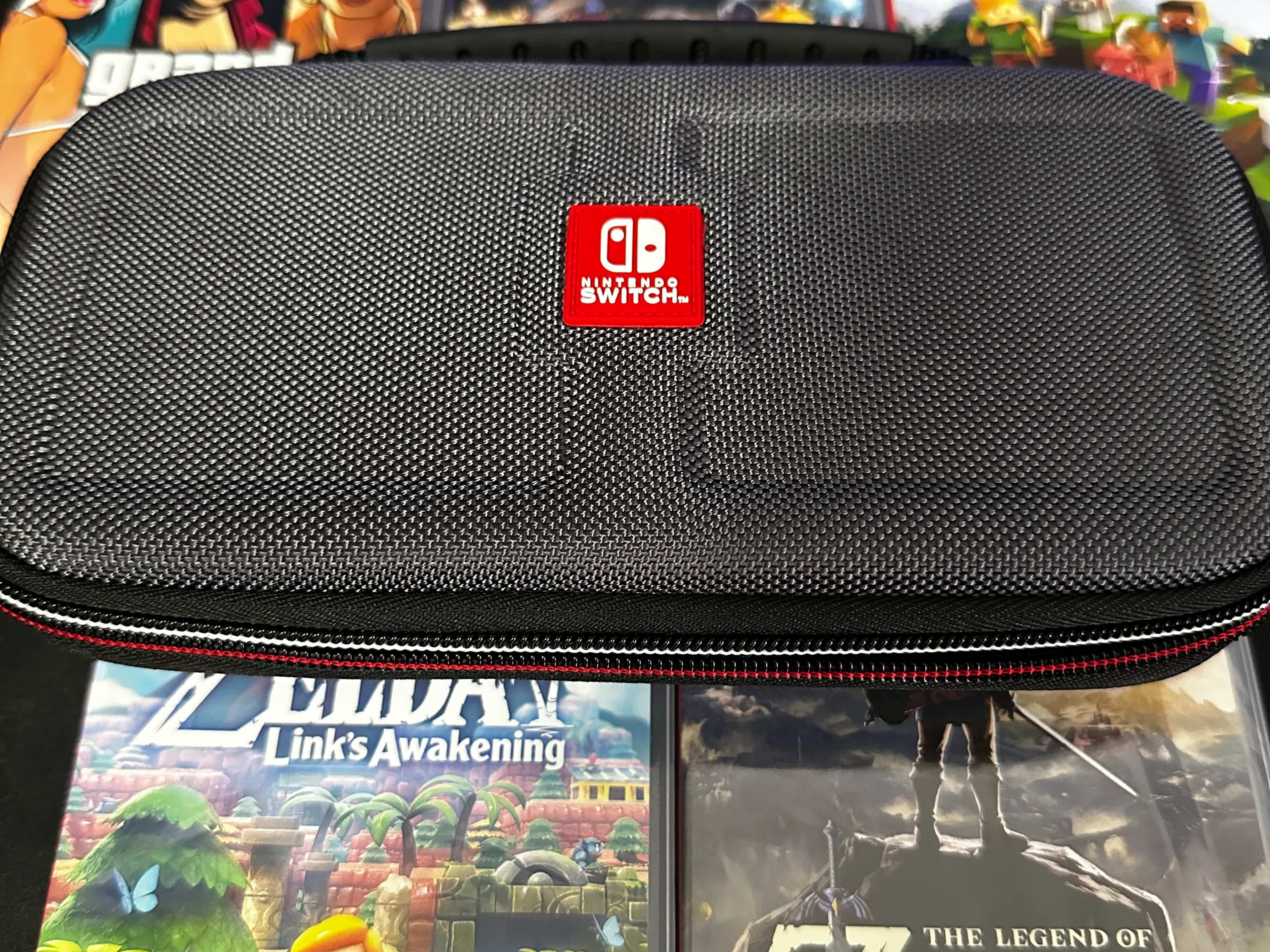 Nintendo Switch Lite 32GB (Blue) BUNDLE (Case + 5 Games