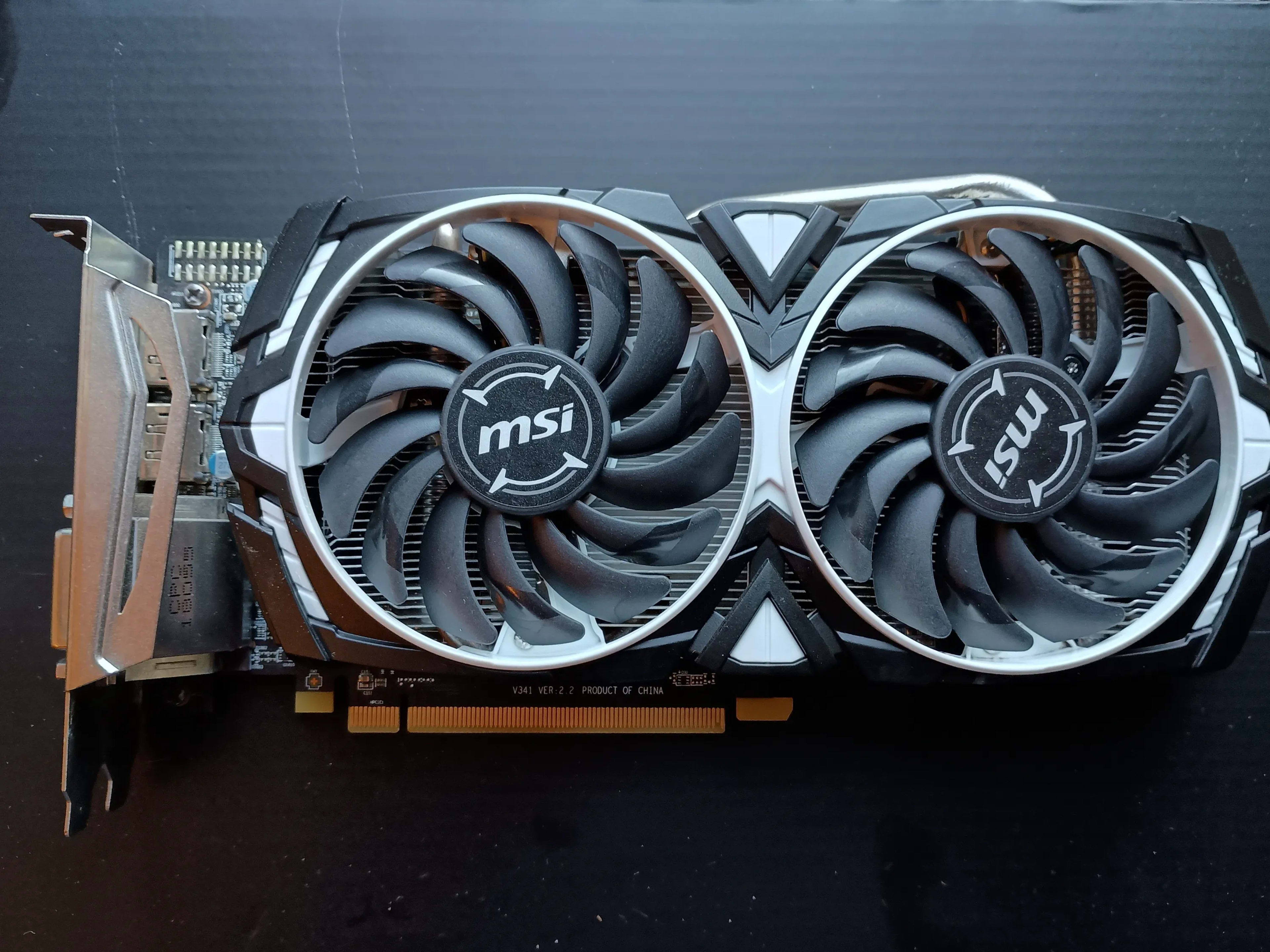 PCパーツ MSI RADEON  RX 570 ARMOR 8G MSI Radeon RX 570 ARMOR 8G OC Graphics Card RX 570 ARMOR 8G OC