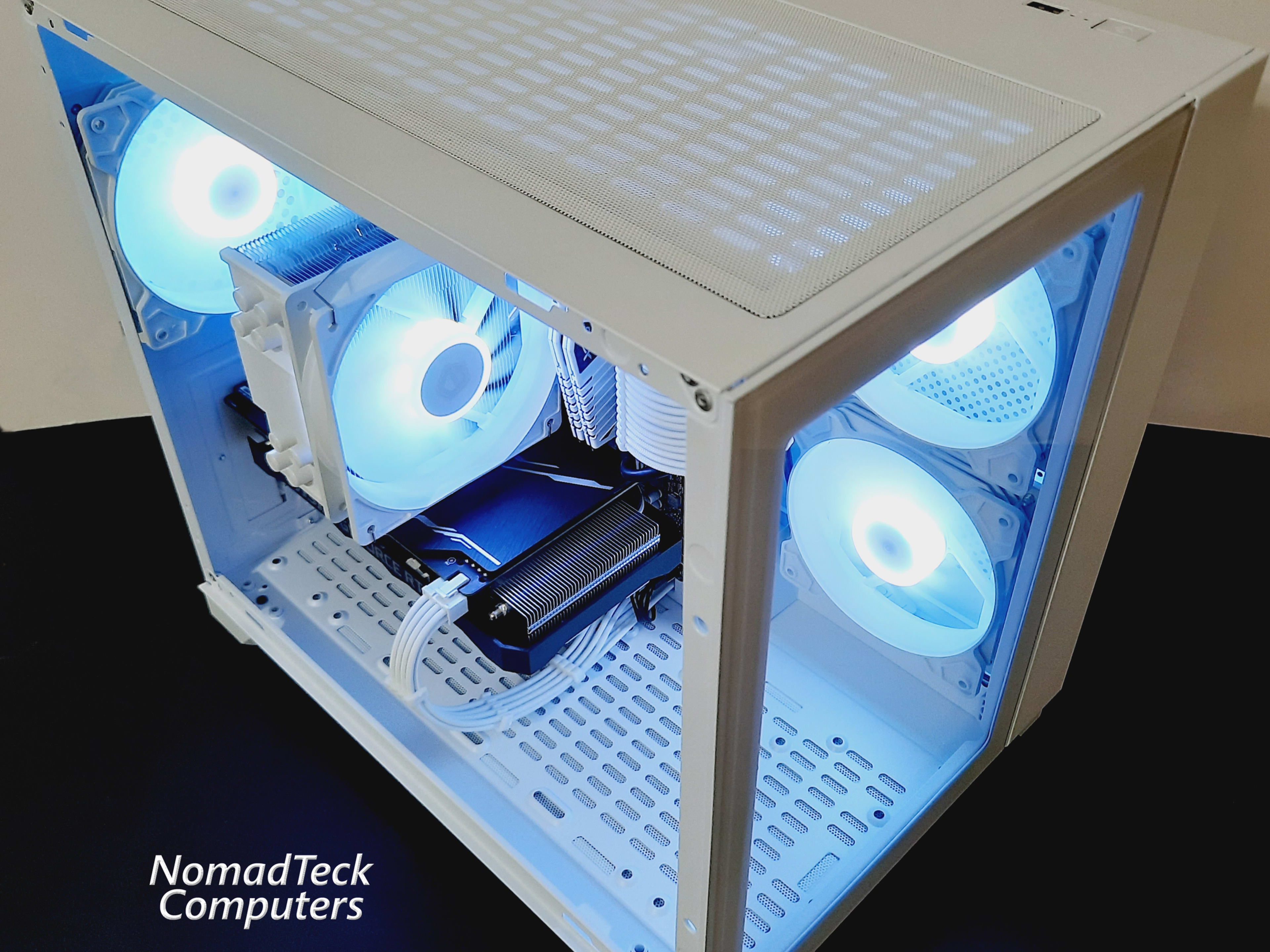 ❄️White Gaming PC w RGB - i3 12gen ○ 16GB RAM ○ 1TB SSD