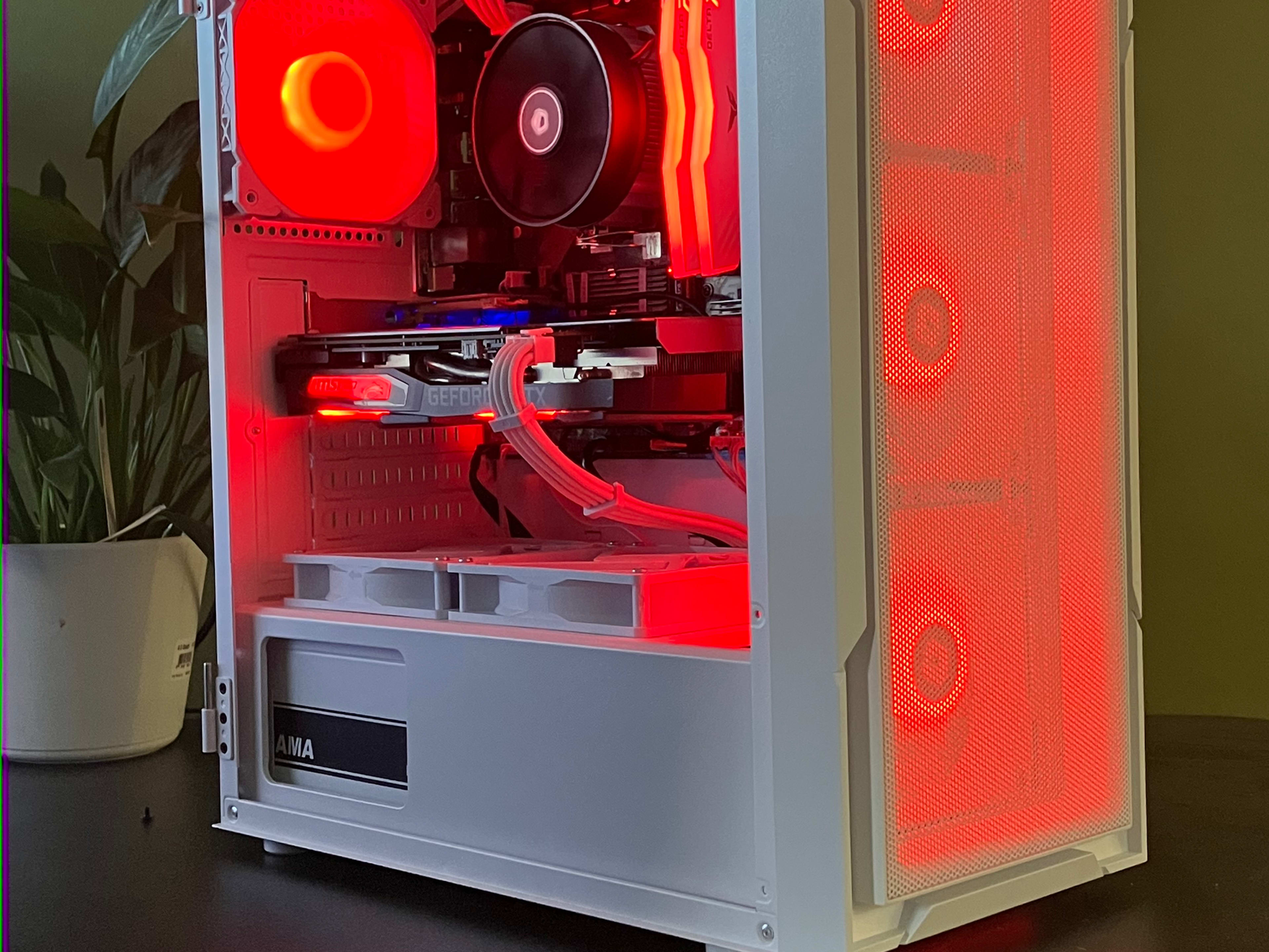 🦃Black Friday Sale! 🦃White RGB Gaming PC Ryzen 5 Nvidia