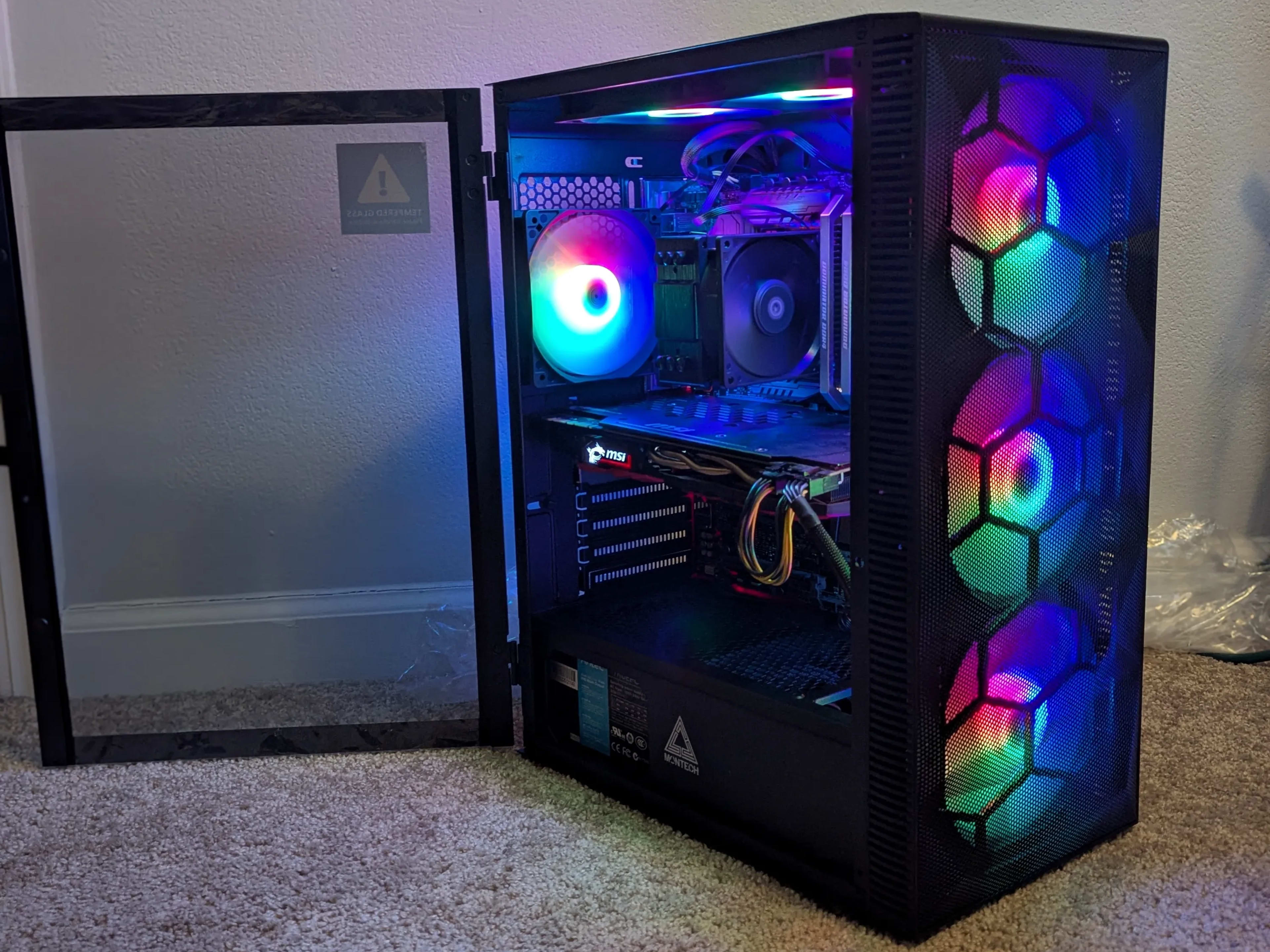 自作ゲーミングPC/Core i7-6700K/16G/GTX1070Ti GTX 1070 Ti Gaming PC (i7-6700k + 32GB RAM + WiFi) | Jawa