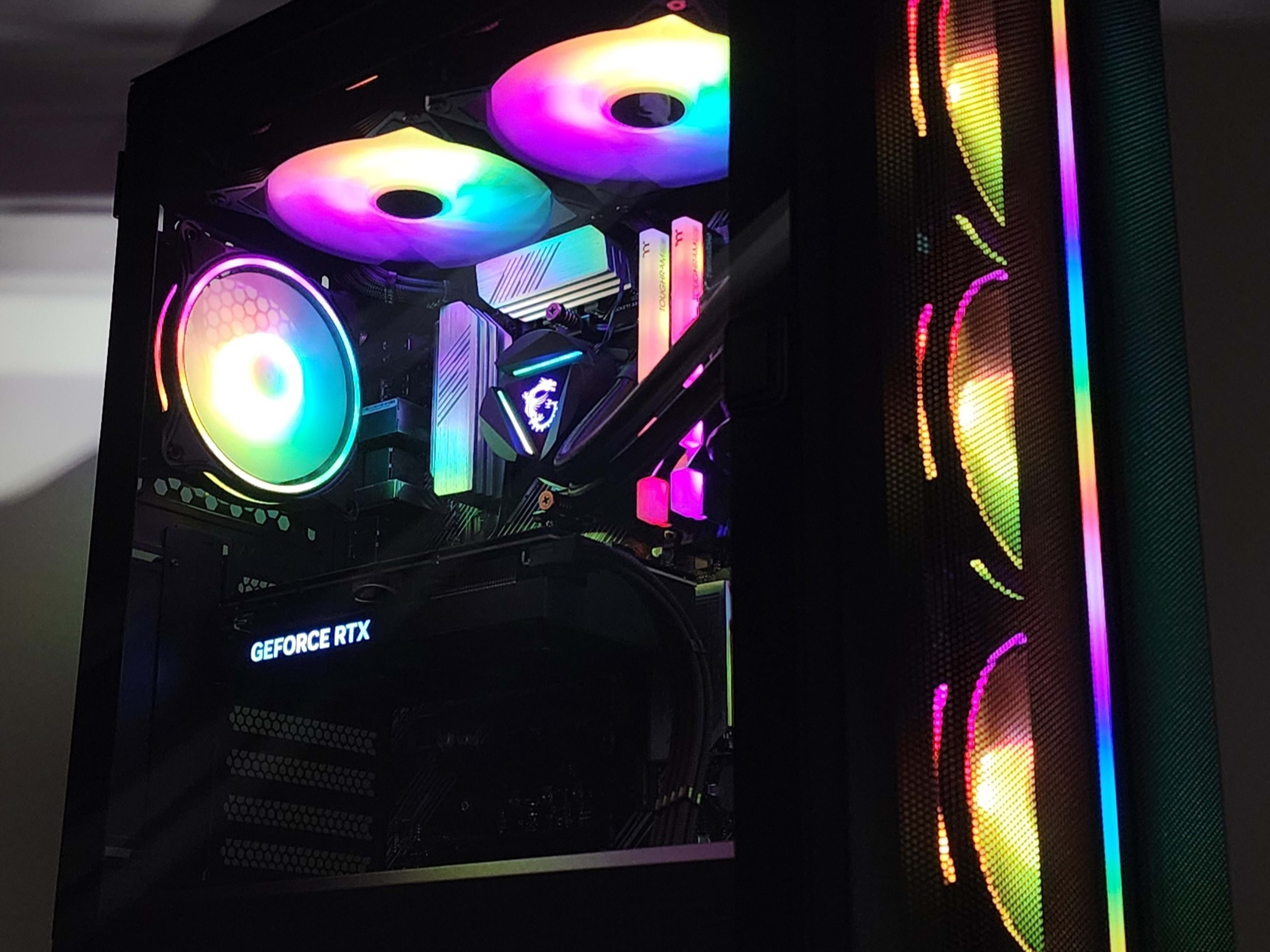Gaming PC Ryzen 7 5700X3D 16GB RAM 1TB SSD RTX 4060 Ti 8GB