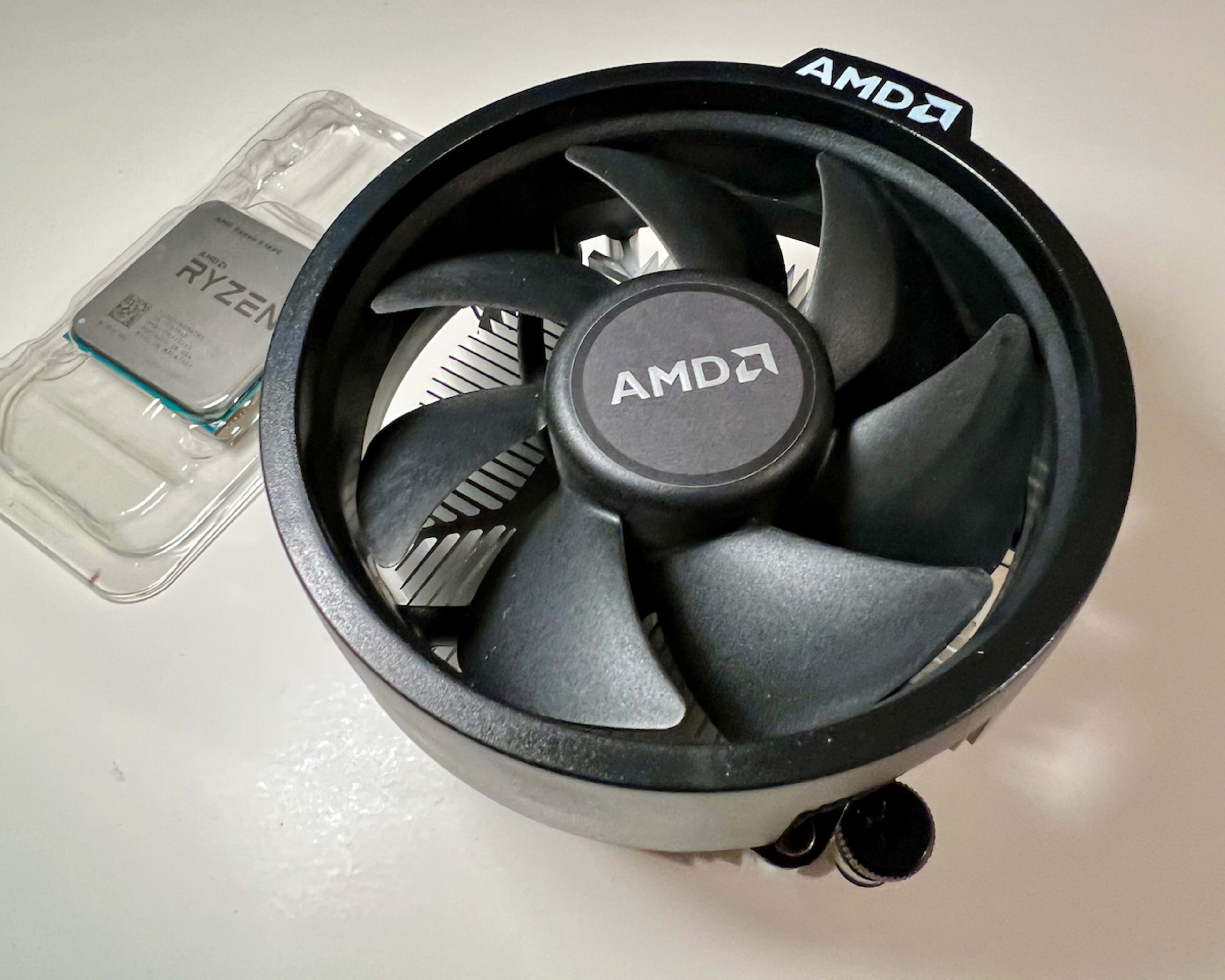 AMD Ryzen 5 1600 with Wraith Stealth Cooler