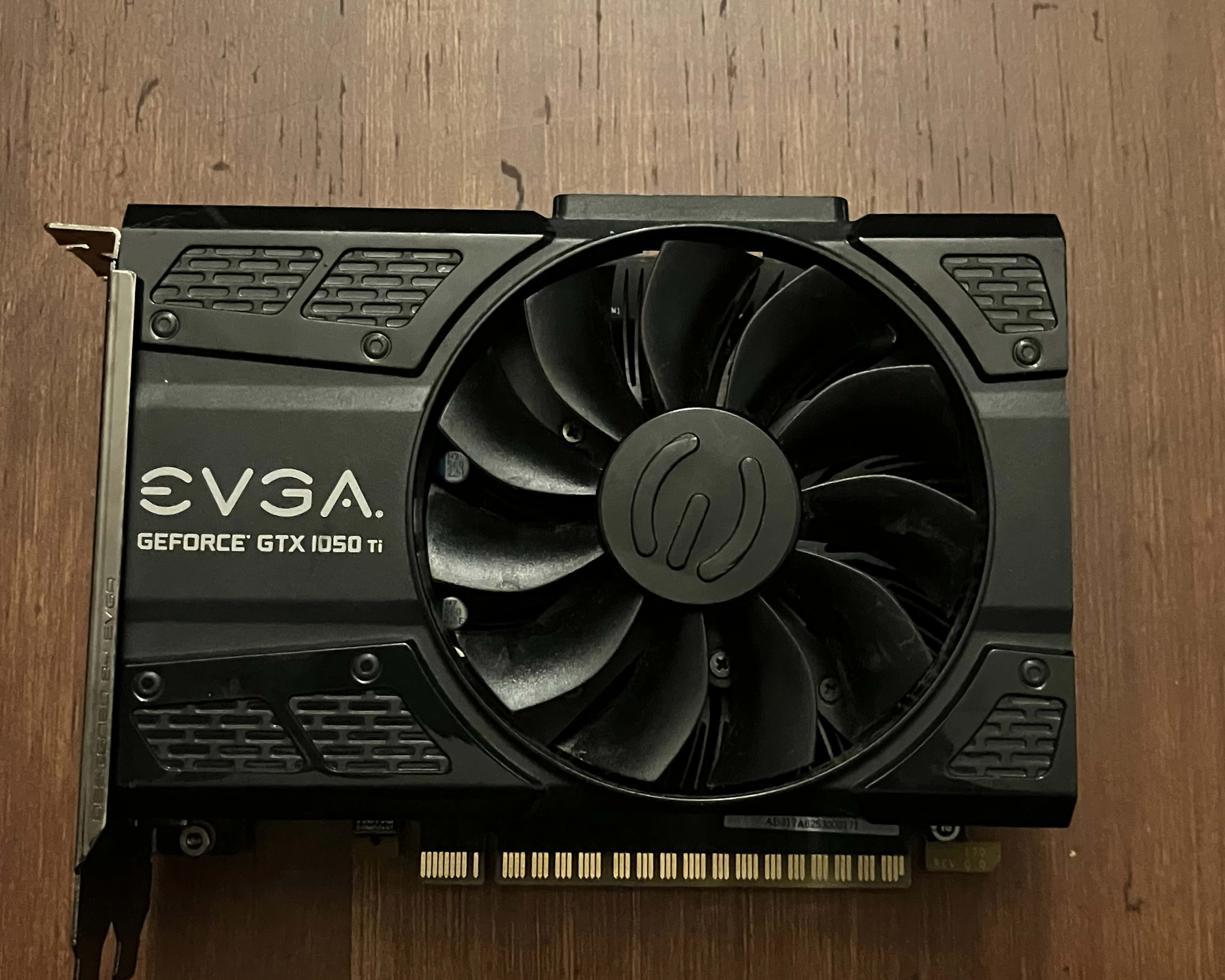 EVGA Geforce GTX 1050 TI Graphics Card
