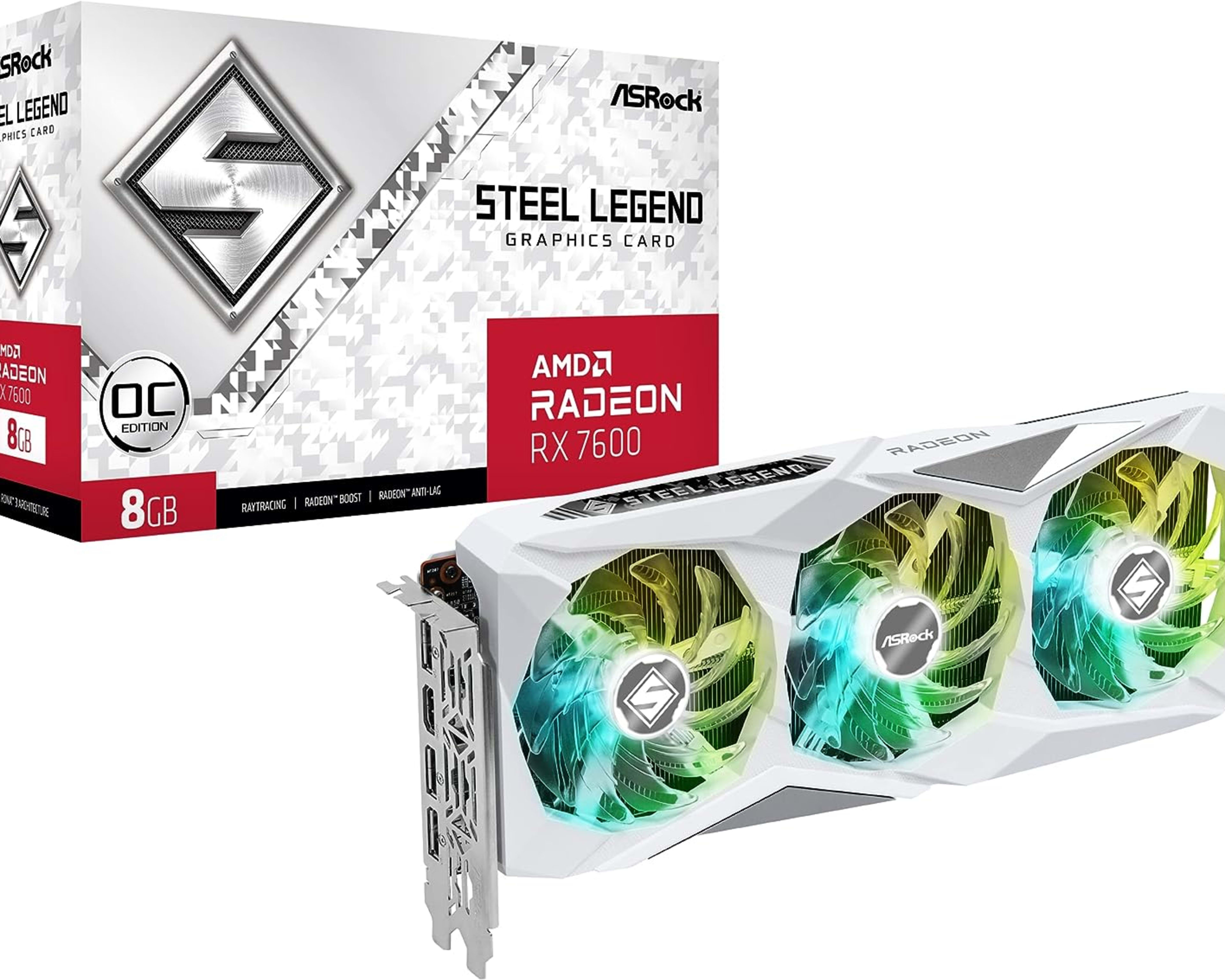 ASRock Steel Legend AMD Radeon RX 7600