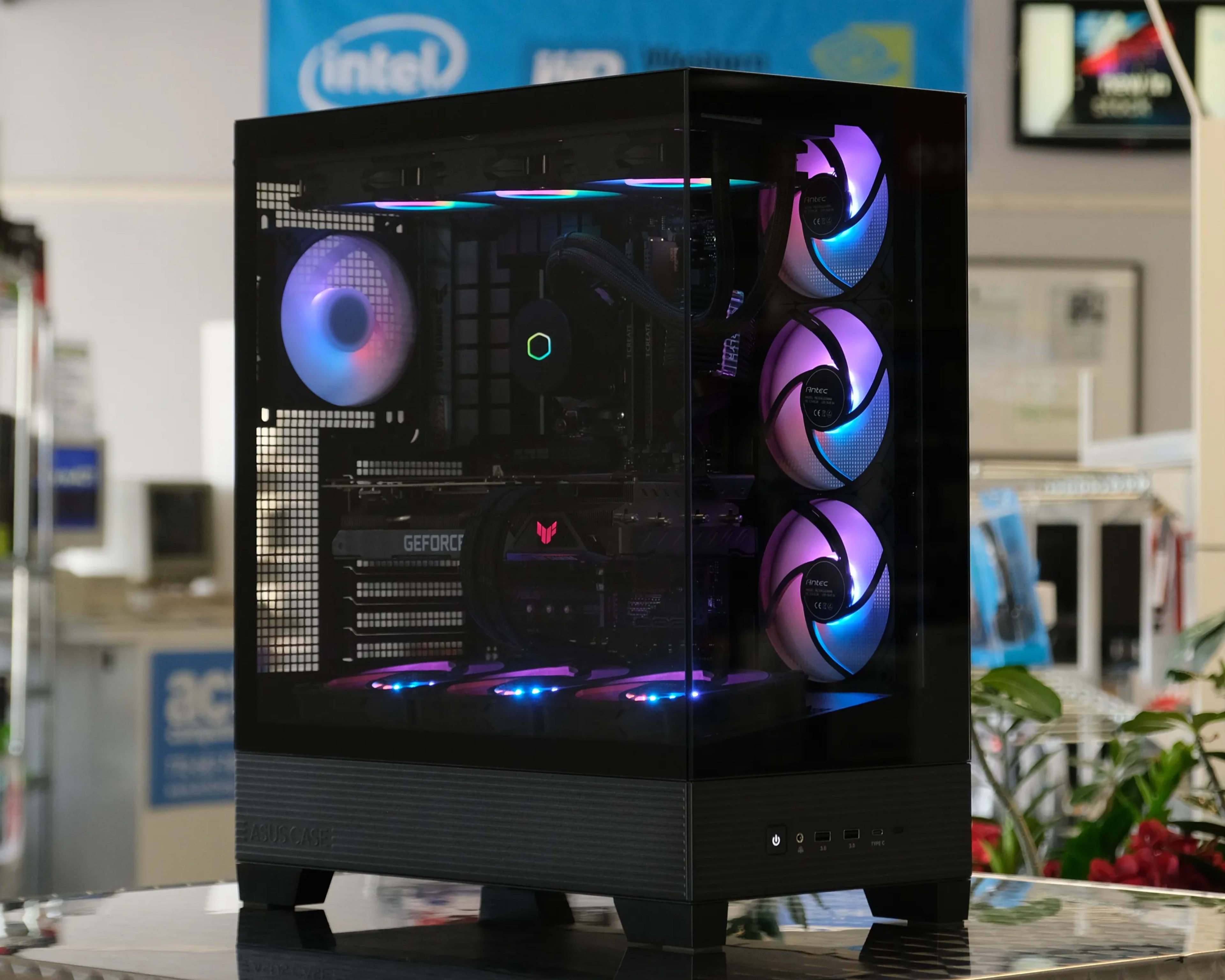 🍇🫐 Liquid Cooled Gaming PC◼️AMD RX 7800 XT 16GB◼️AMD 🍇🫐 Liquid Cooled Gaming PC◼️AMD RX 7800 XT 16GB◼️AMD