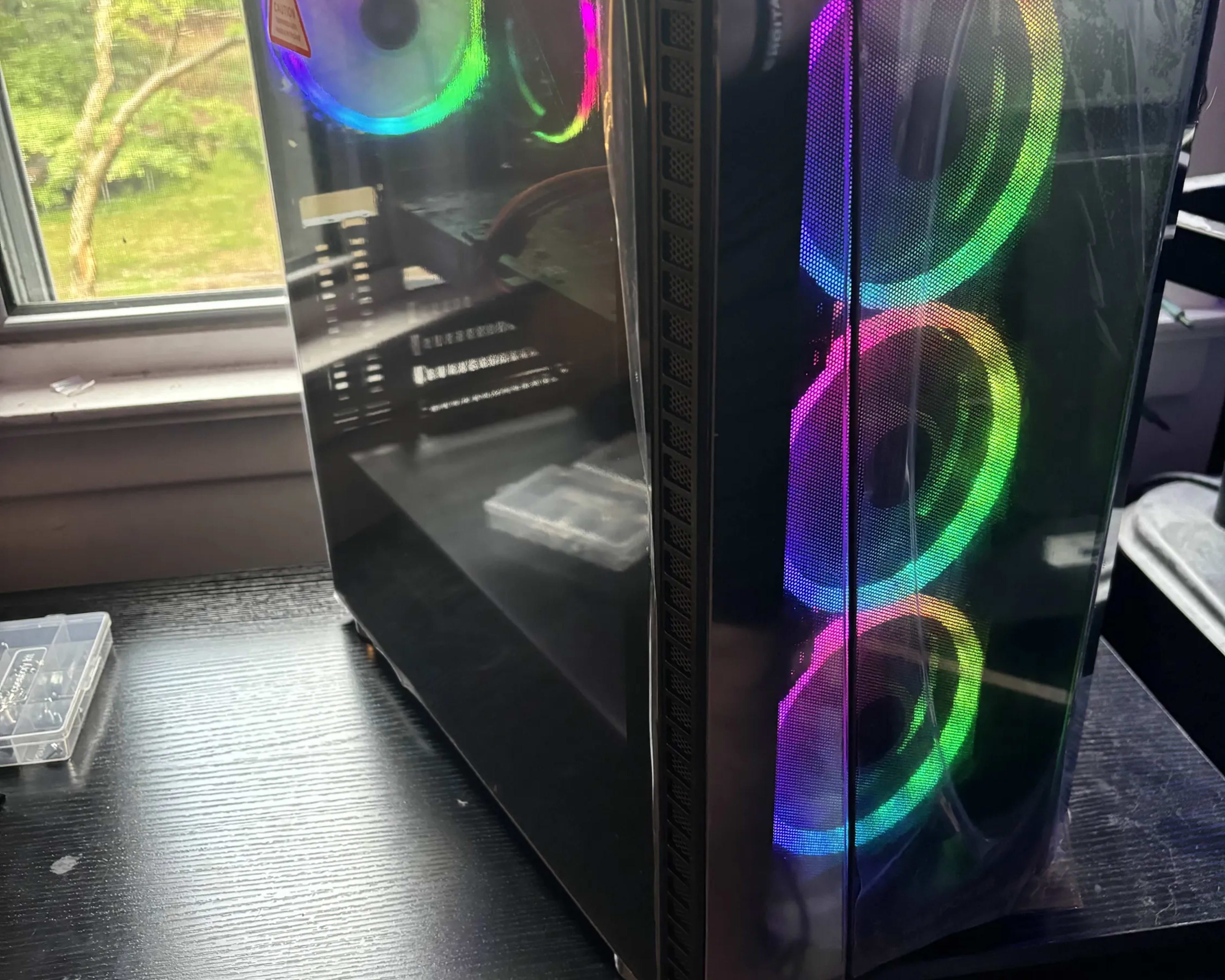 GAMING PC i5 16GB NVIDIA GTX 960 RGB Lighting RGB Fans Computer