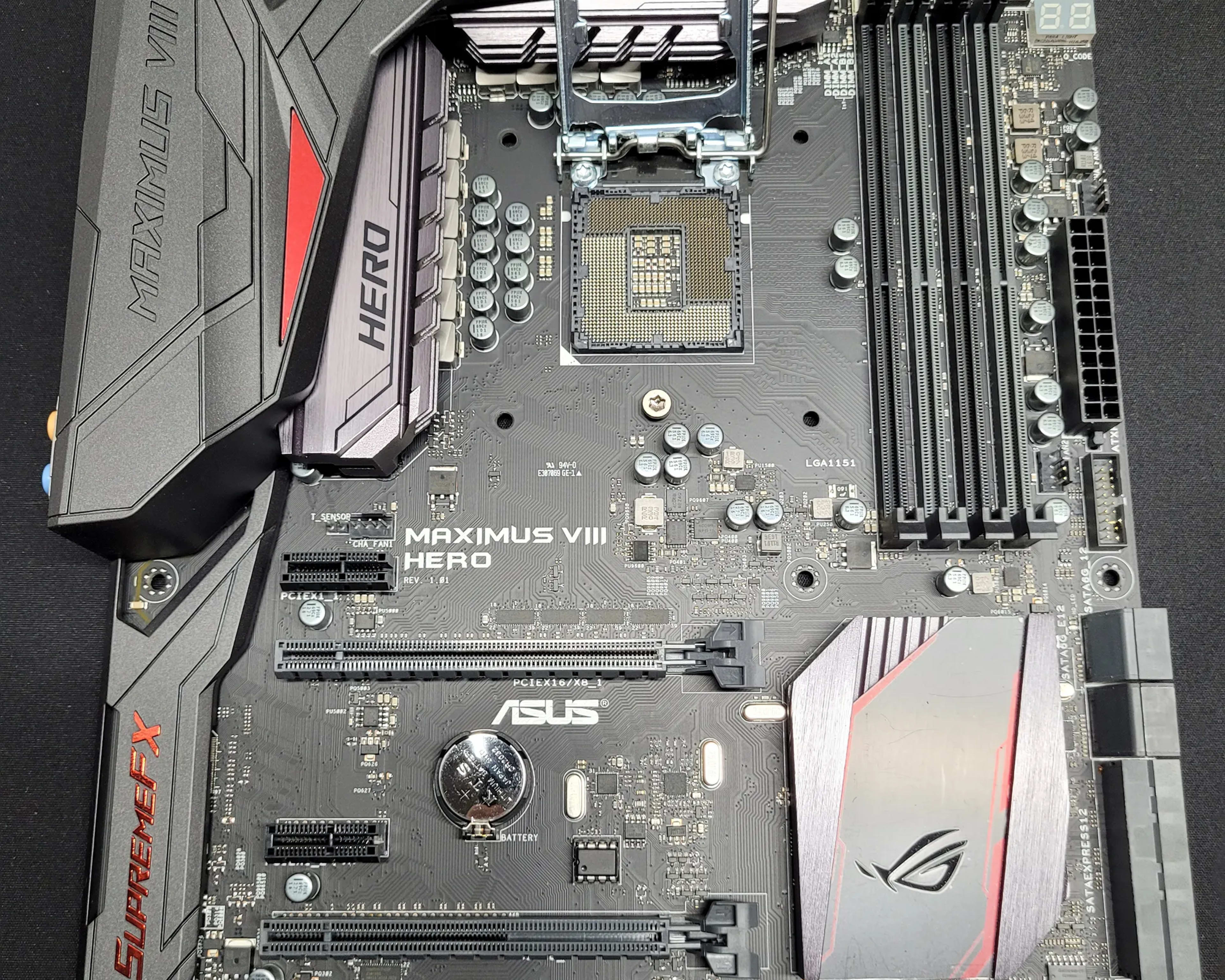 ROG Strix Maximus VIII Hero Z170 - *READ DESCRIPTION*