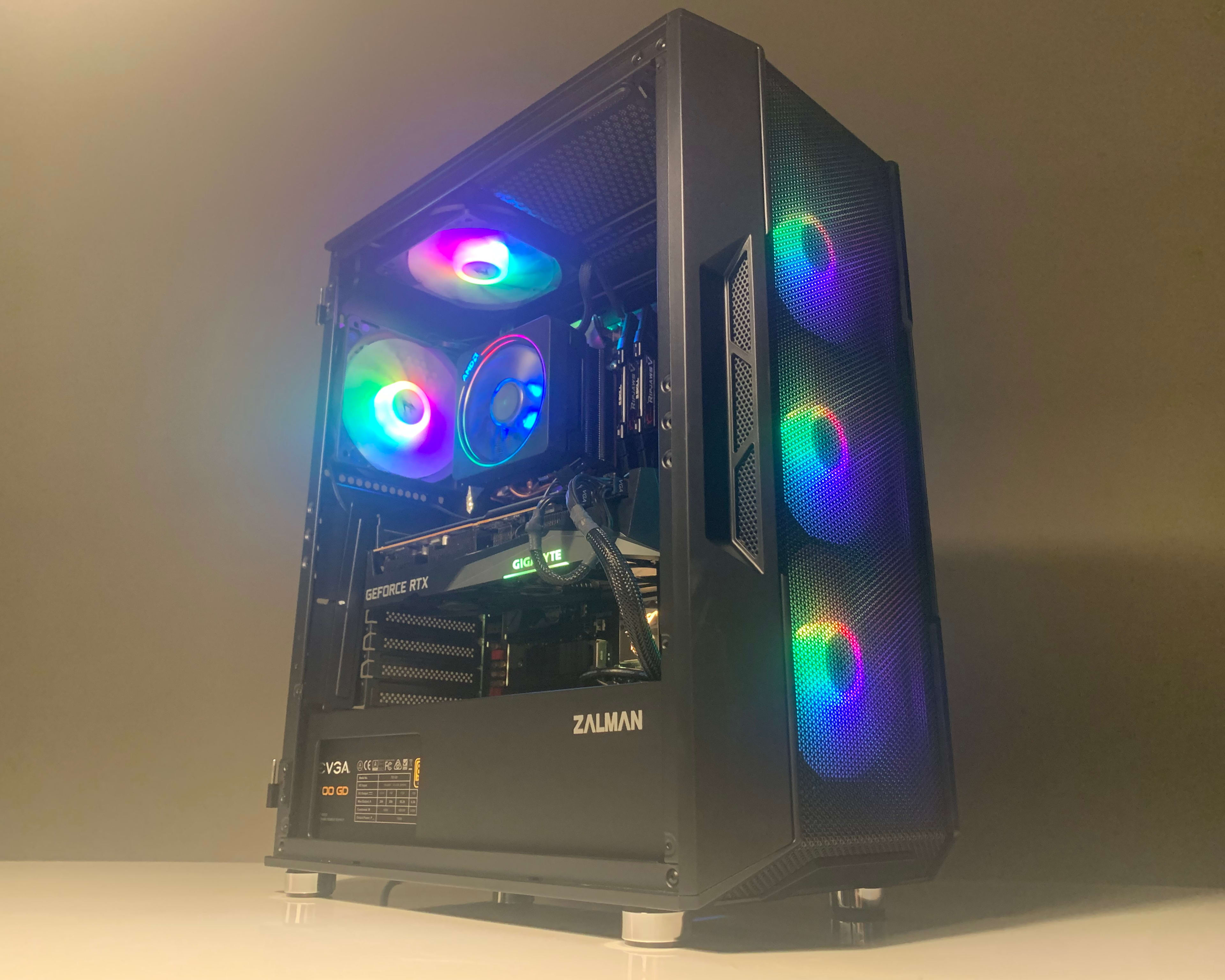 Custom Built RGB PC - Ryzen 7 + RTX 3070