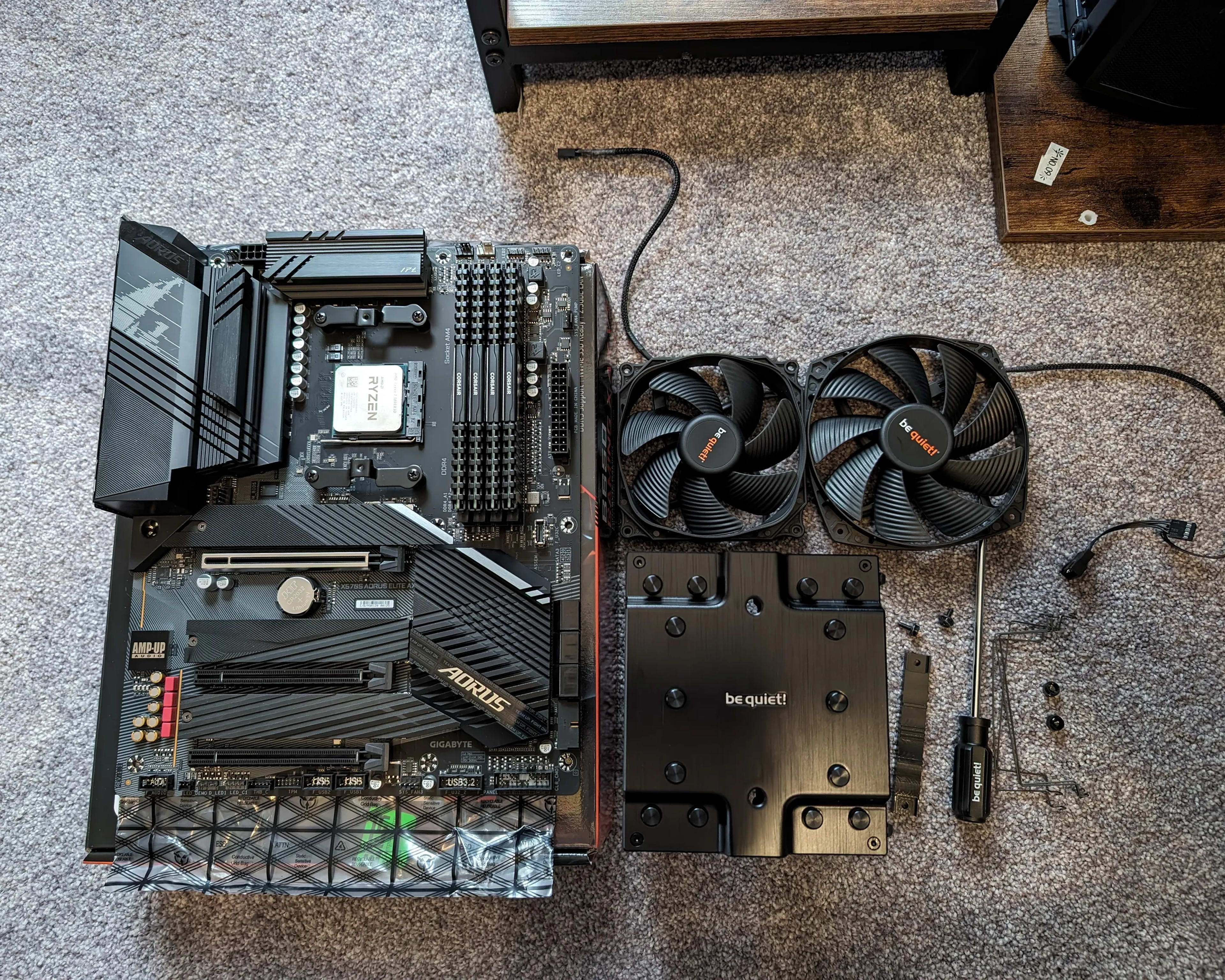 5800X3D, X570, 32GB, Dark Rock Pro 4