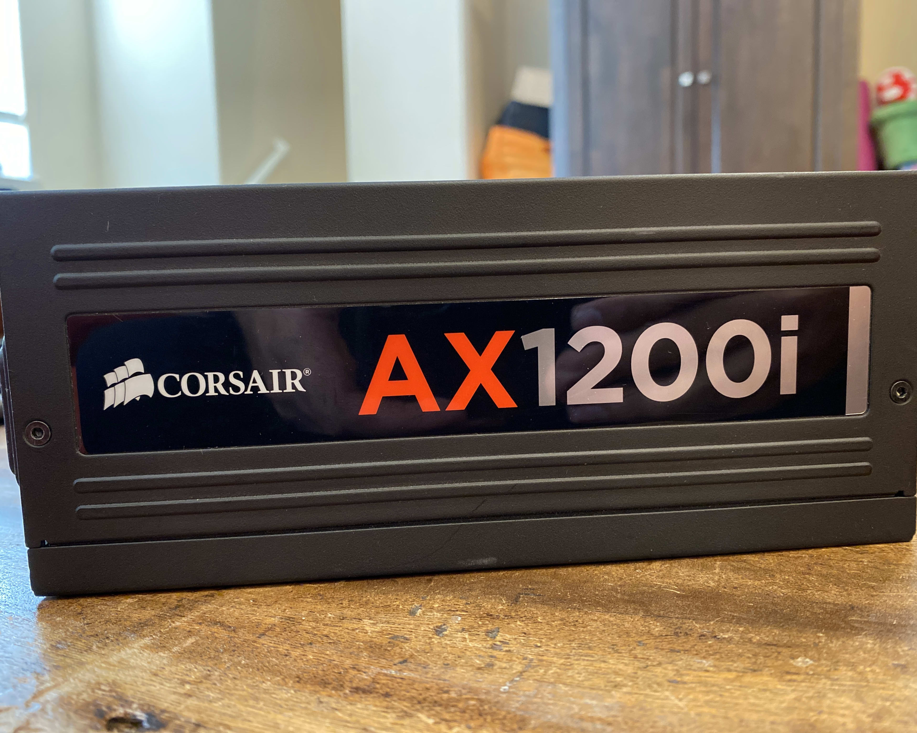 Corsair AX1200i 80+ Platinum | Custom-Sleeved Cables