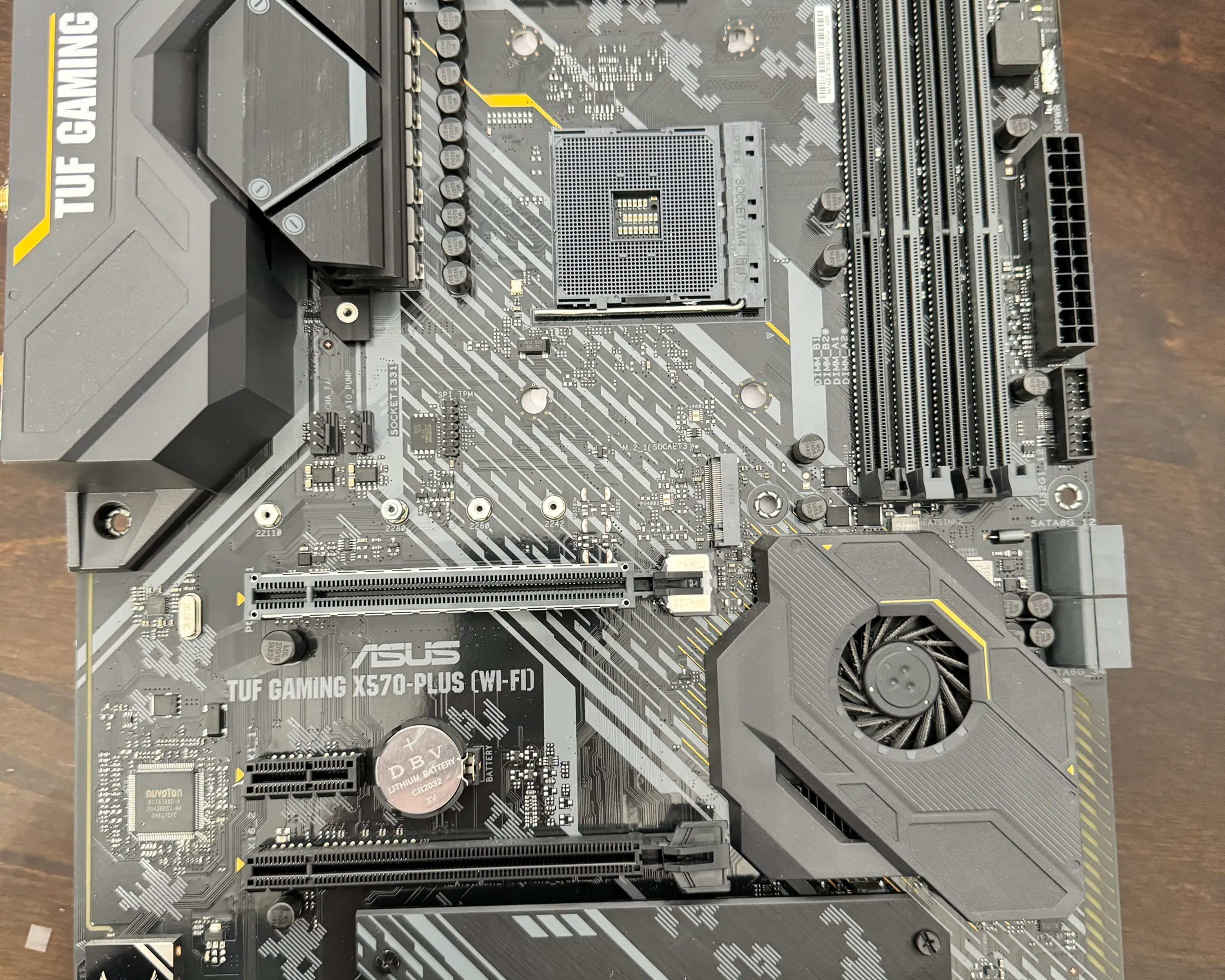 ASUS X570 TUF Gaming Plus (WIFI) AMD AM4 ATX Motherboard