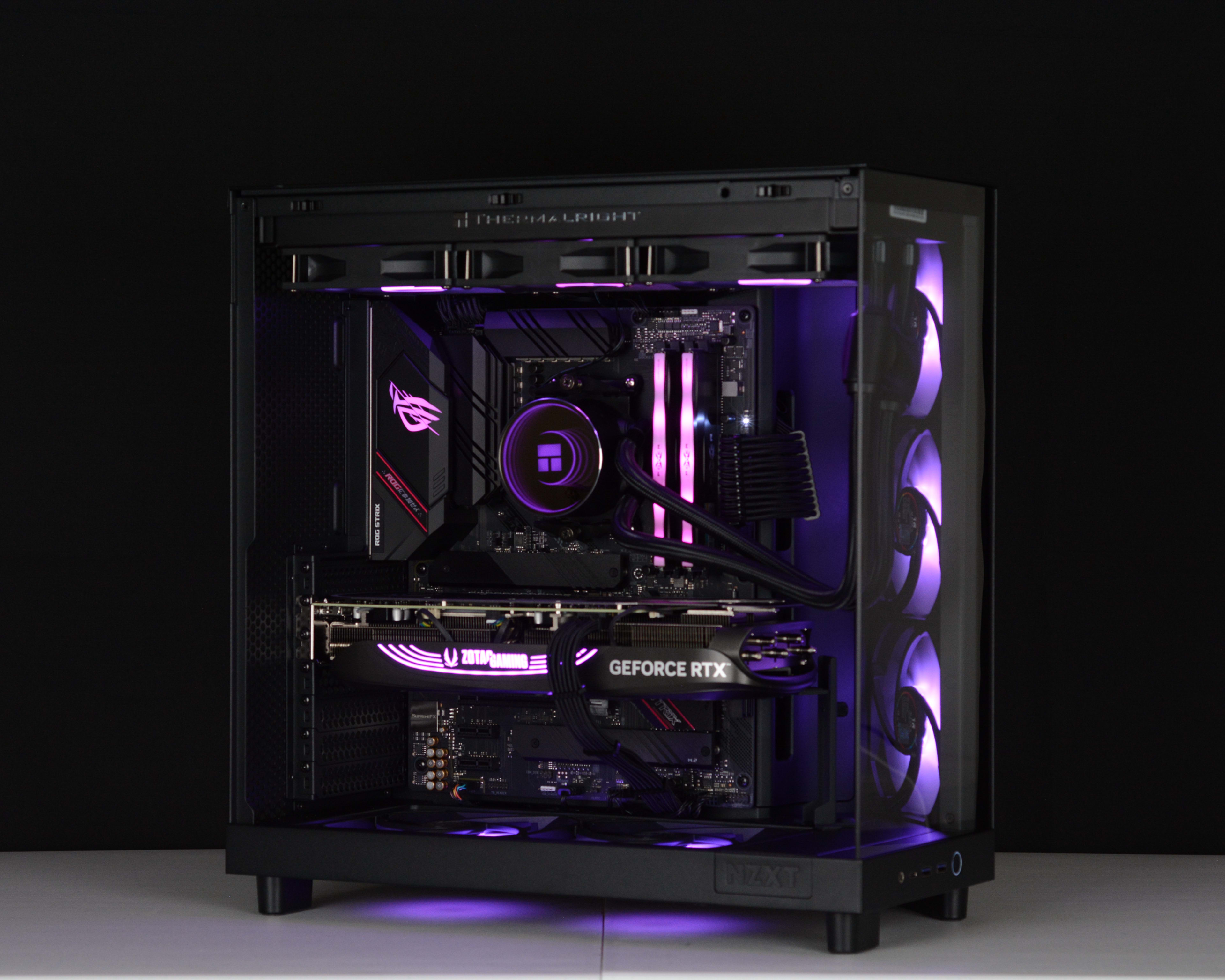 🔮🌌 Nebula: Commissioned Streaming/Gaming PC | RTX 4070 Ti Super, Ryzen 7, 32GB DDR4, 2TB SSD