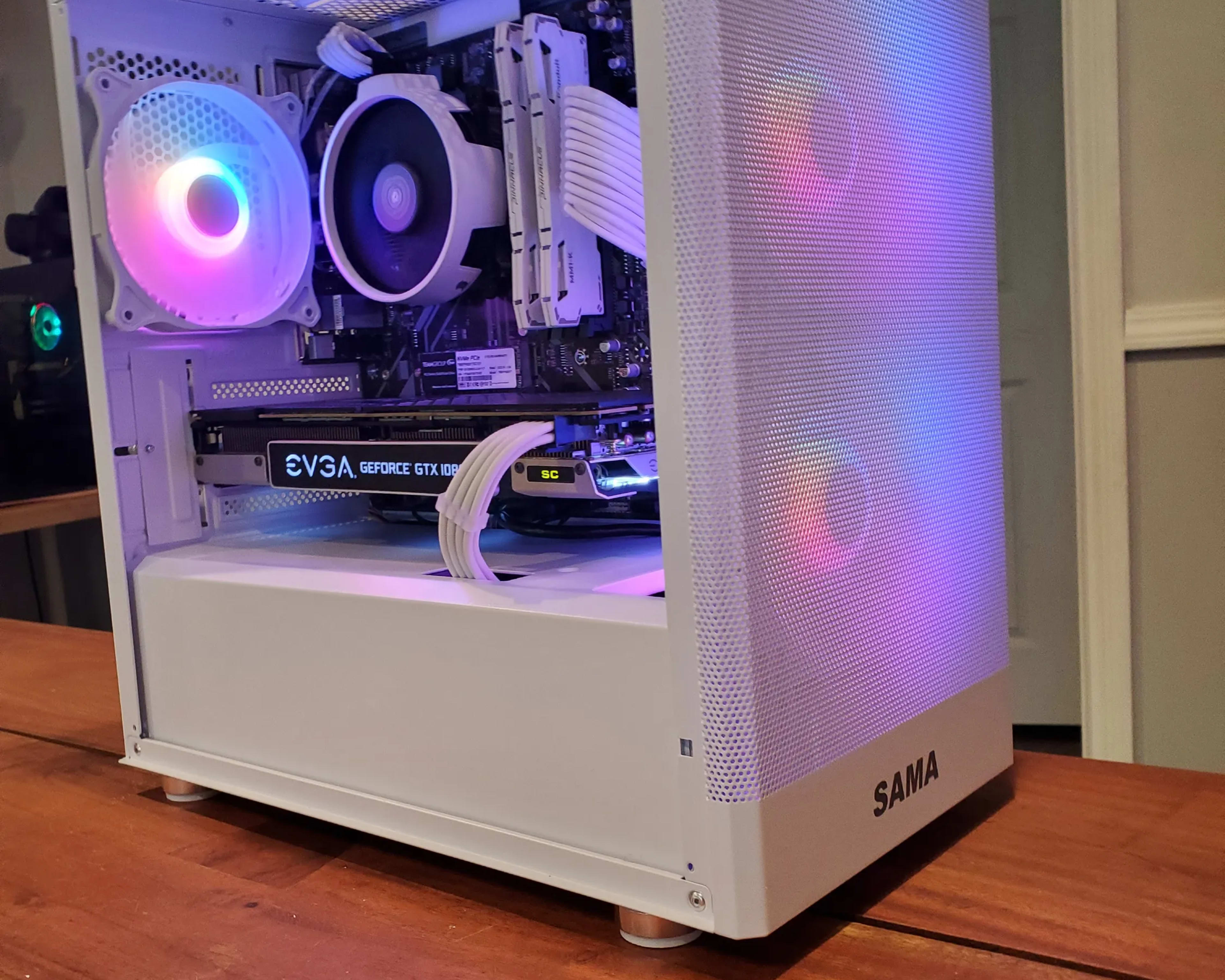 White Ryzen 5 / GTX 1080 build