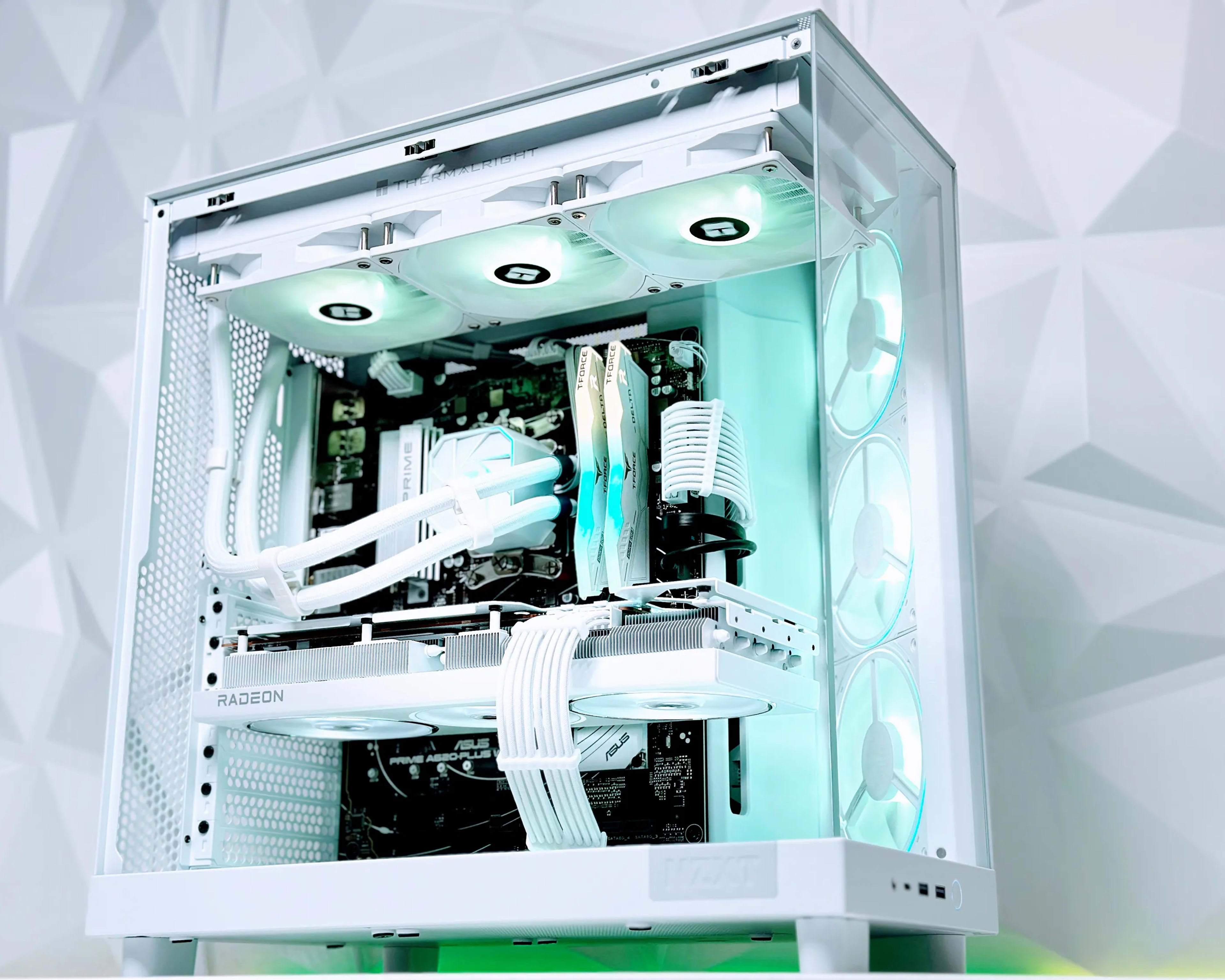 🛸👽🧊🥶Glacius|| Extreme Gaming PC👽AMD RX 7800 XT 16GB👽Ryzen 5 7500F👽32GB DDR5👽1TB NVME SSD