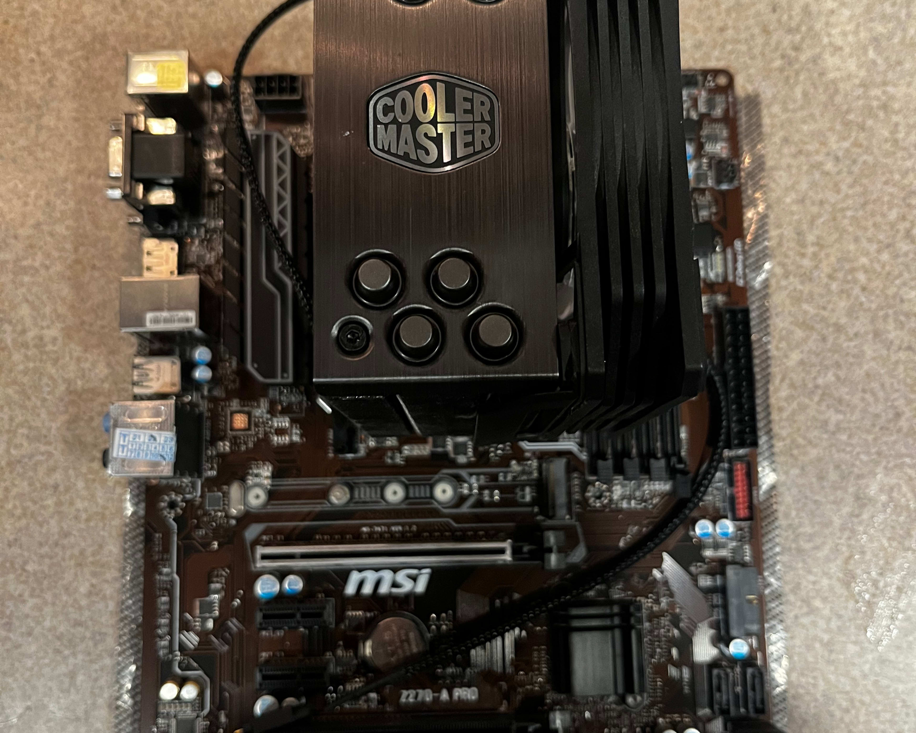 I7 7700k and motherboard combo