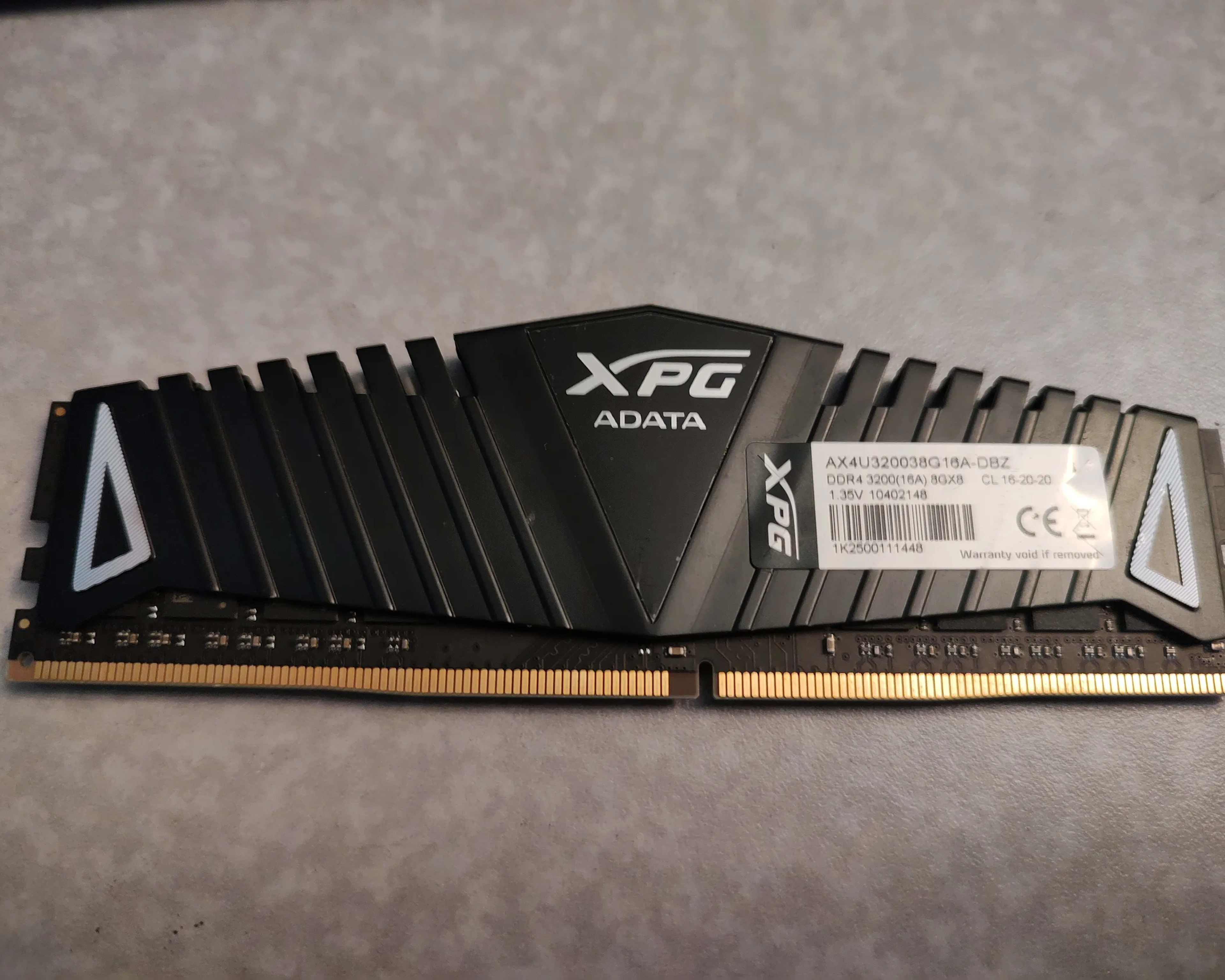 Adata XPG 1x8GB DDR4 3200