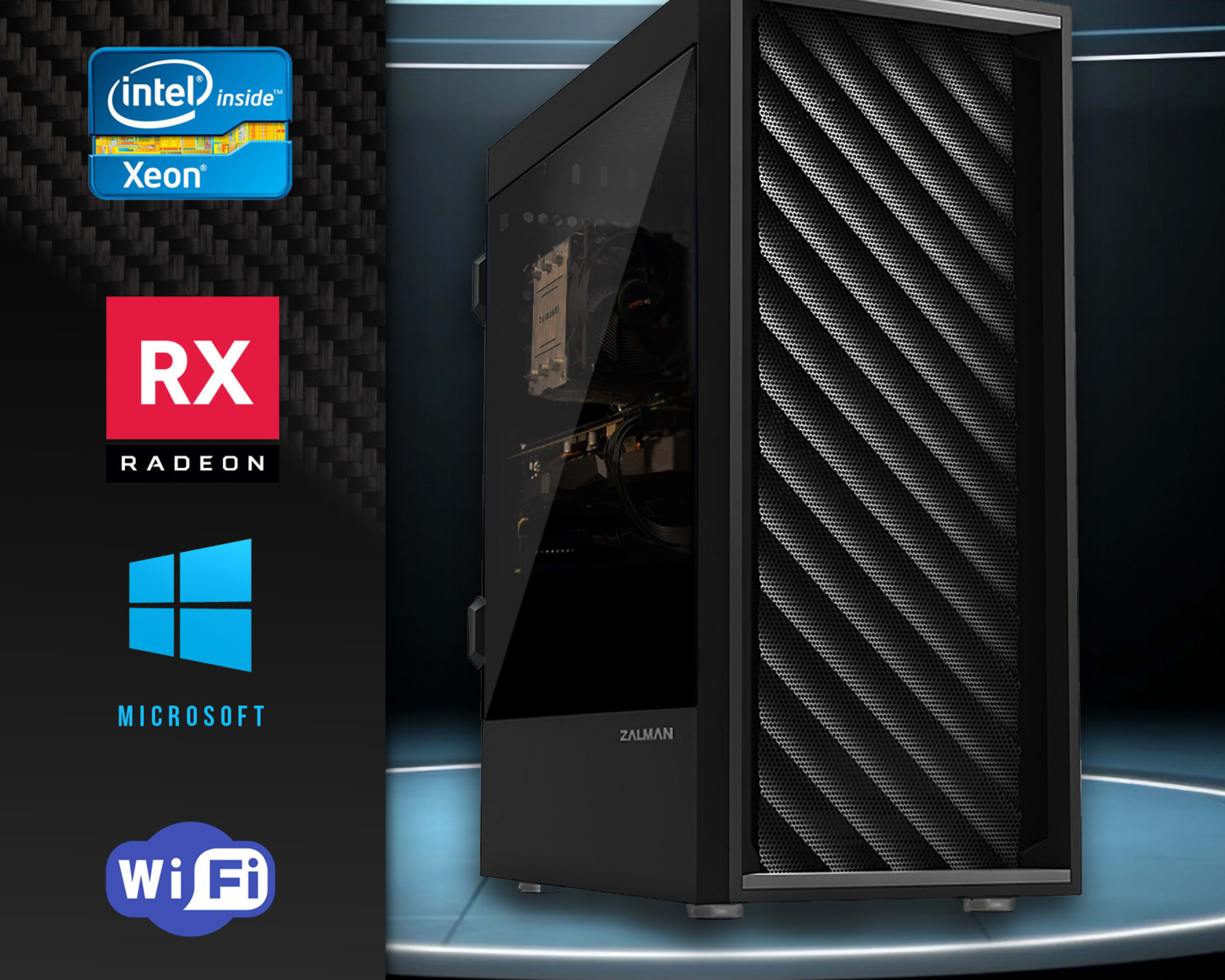 🔥 Best Value Gaming PC | AMD RADEON RX 580, INTEL XEON 8-CORE, 32GB RAM, 512GB M.2 SSD, WIFI