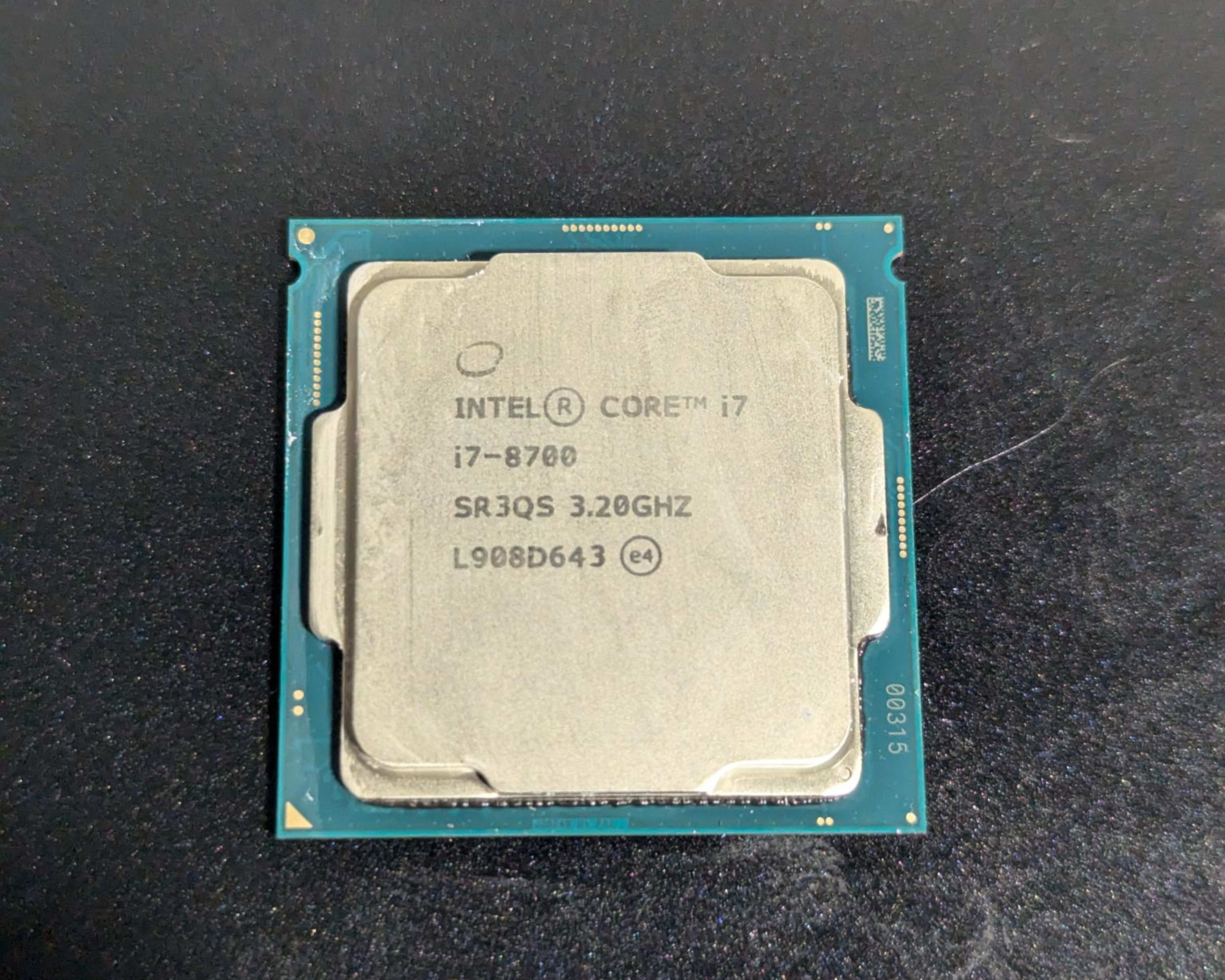 Intel Core i7-8700 SOCKET LGA 1151