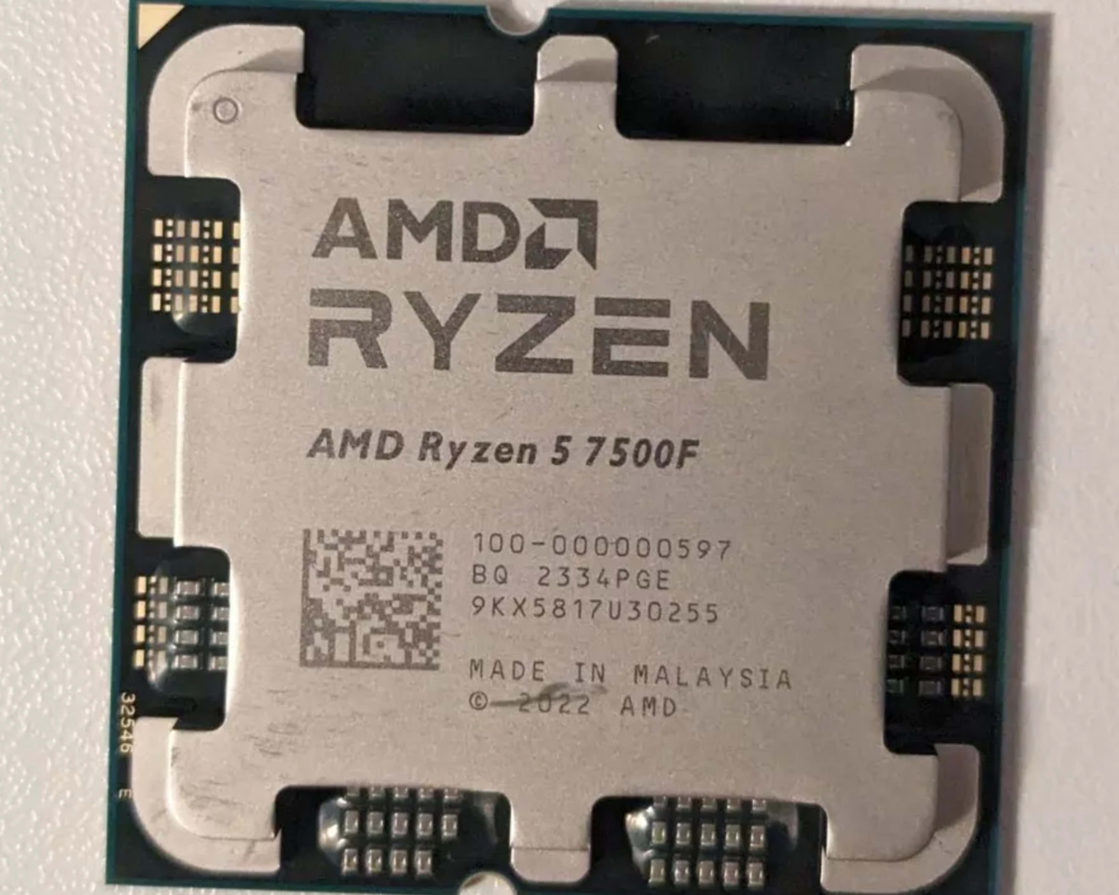 Ryzen 5 7500F AM5 CPU