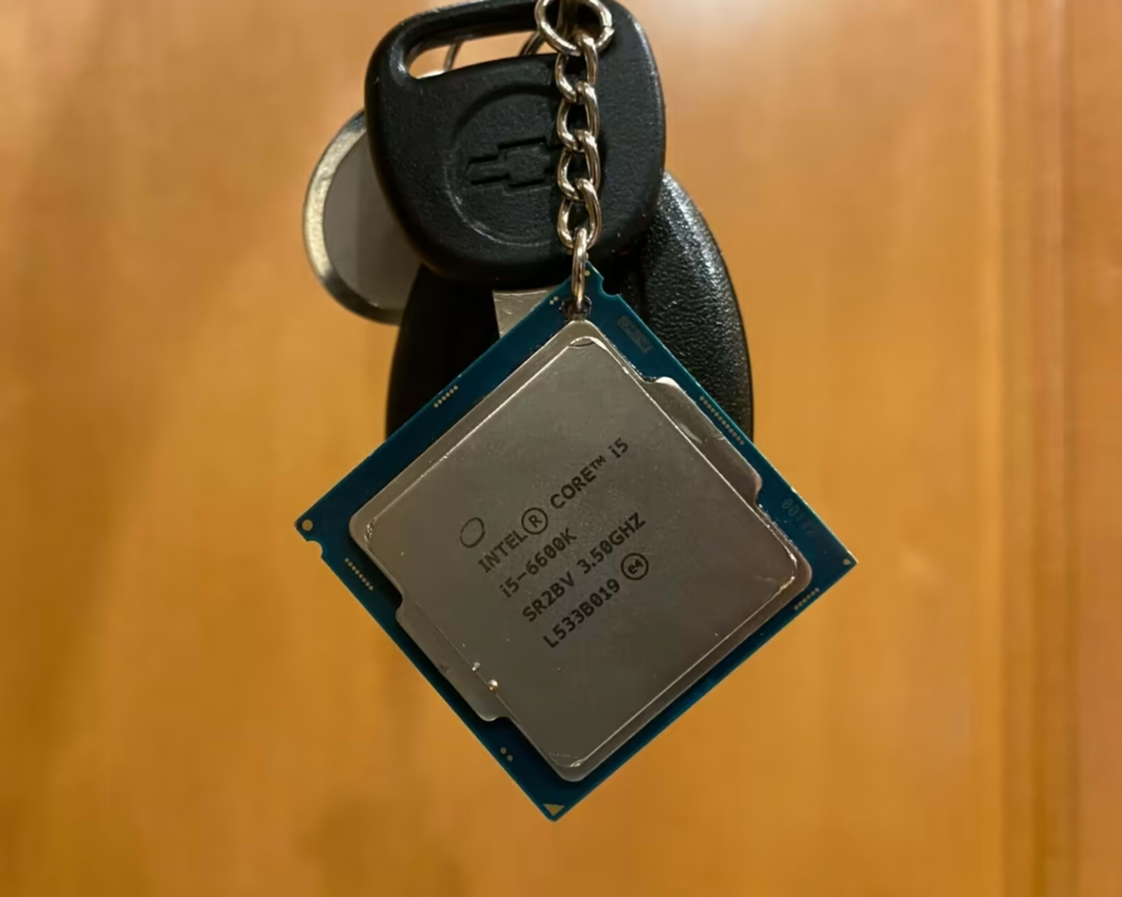 Genuine CPU Keychains!