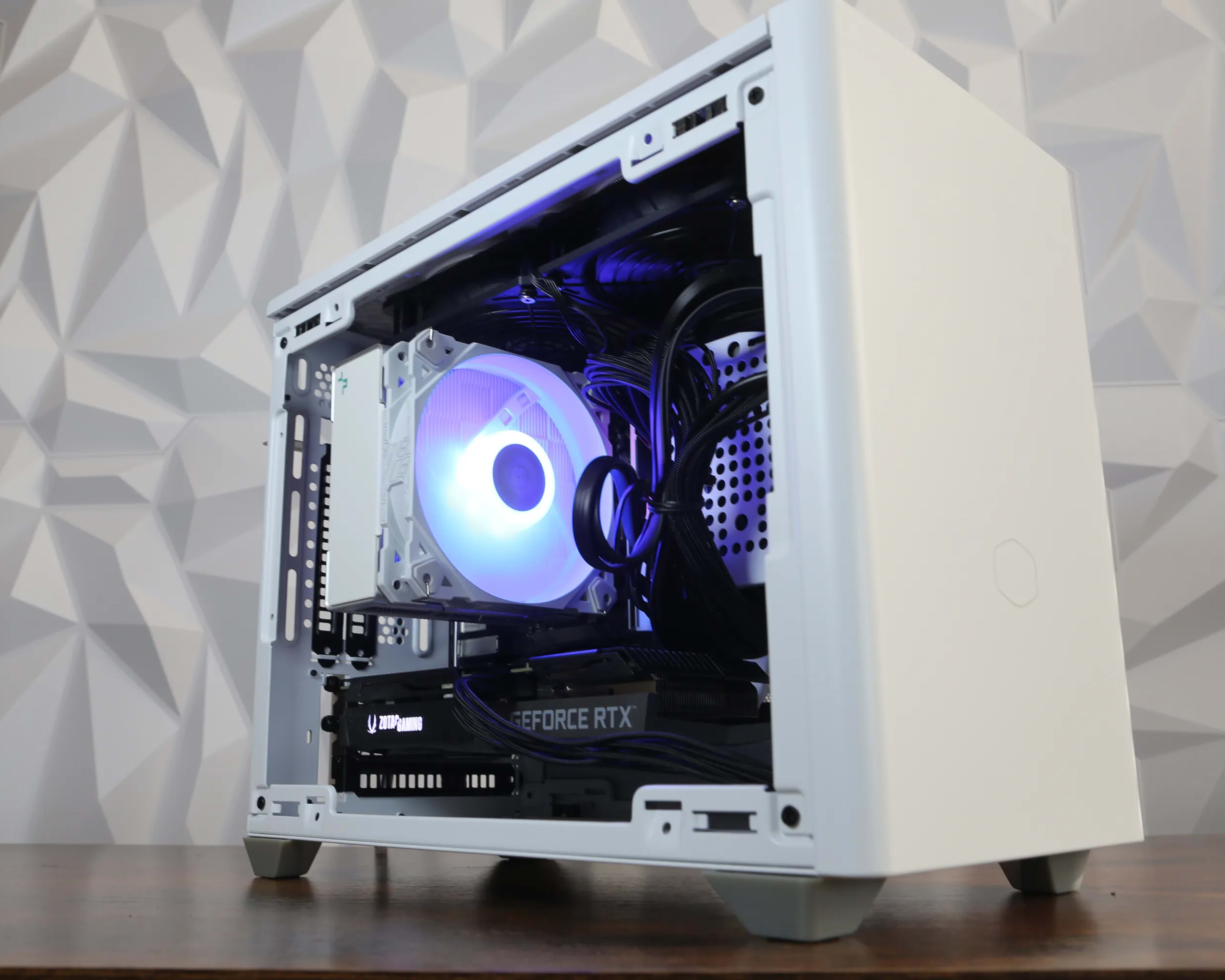 RTX 3060 Ti & 5600X3D ALL-WHITE MINI-ITX GAMING PC!