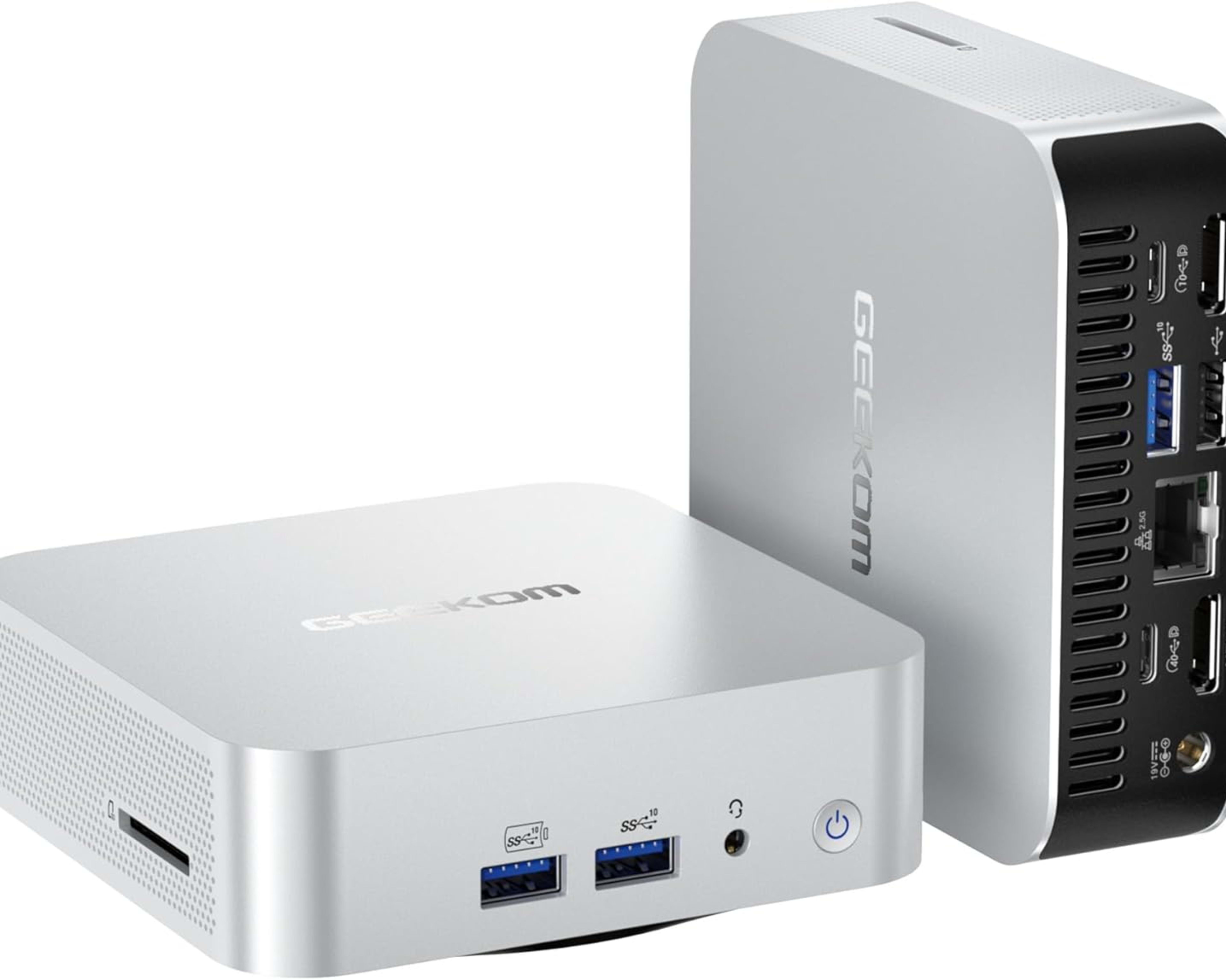 GEEKOM A7 Mini PC, AMD Ryzen 7 7840HS (8C/16T Up to 5.1GHz), 16GB DDR5 5600 MHz RAM & 512GB Gen4 SSD